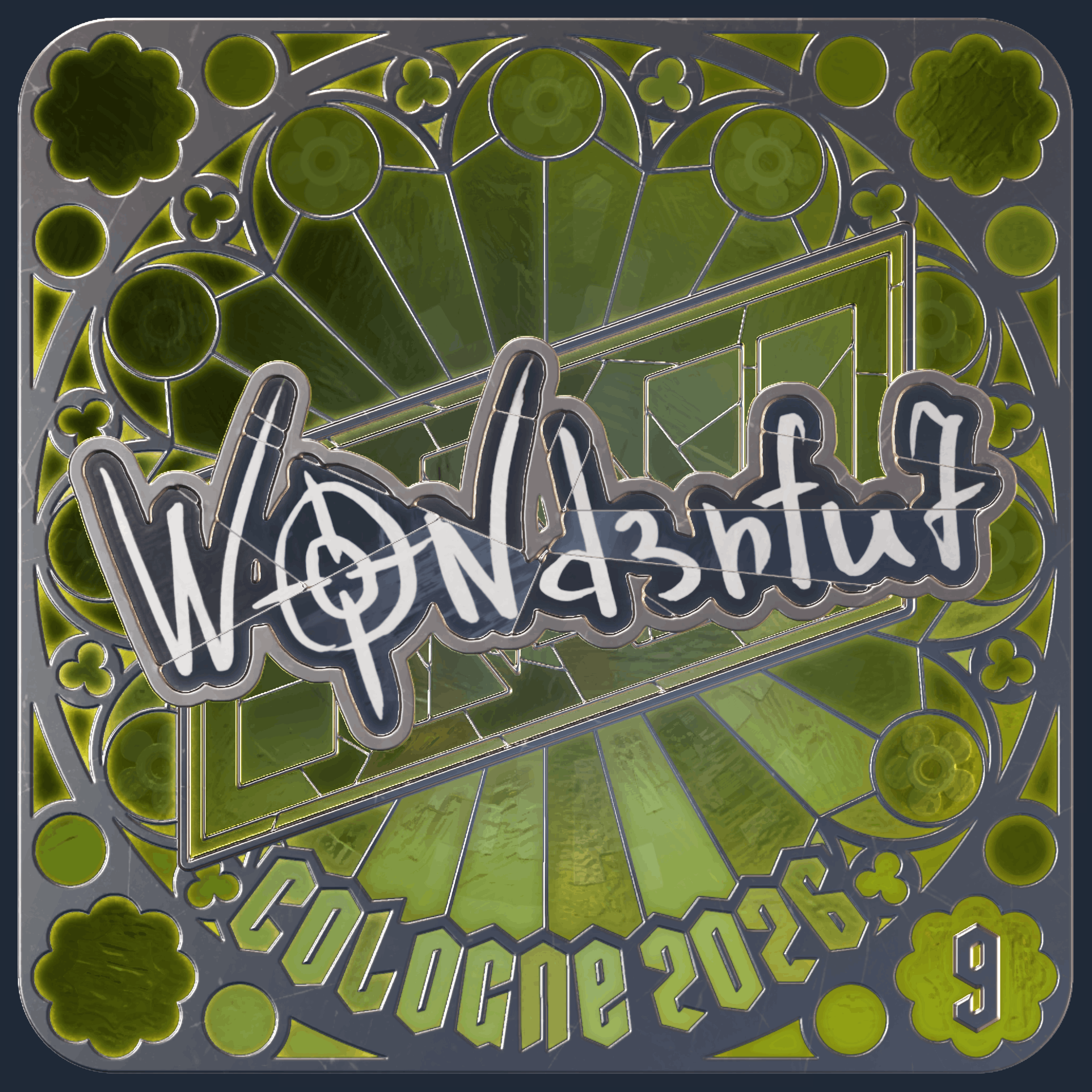 Sticker | w0nderful (Foil, Ranked) | Cologne 2026 Image