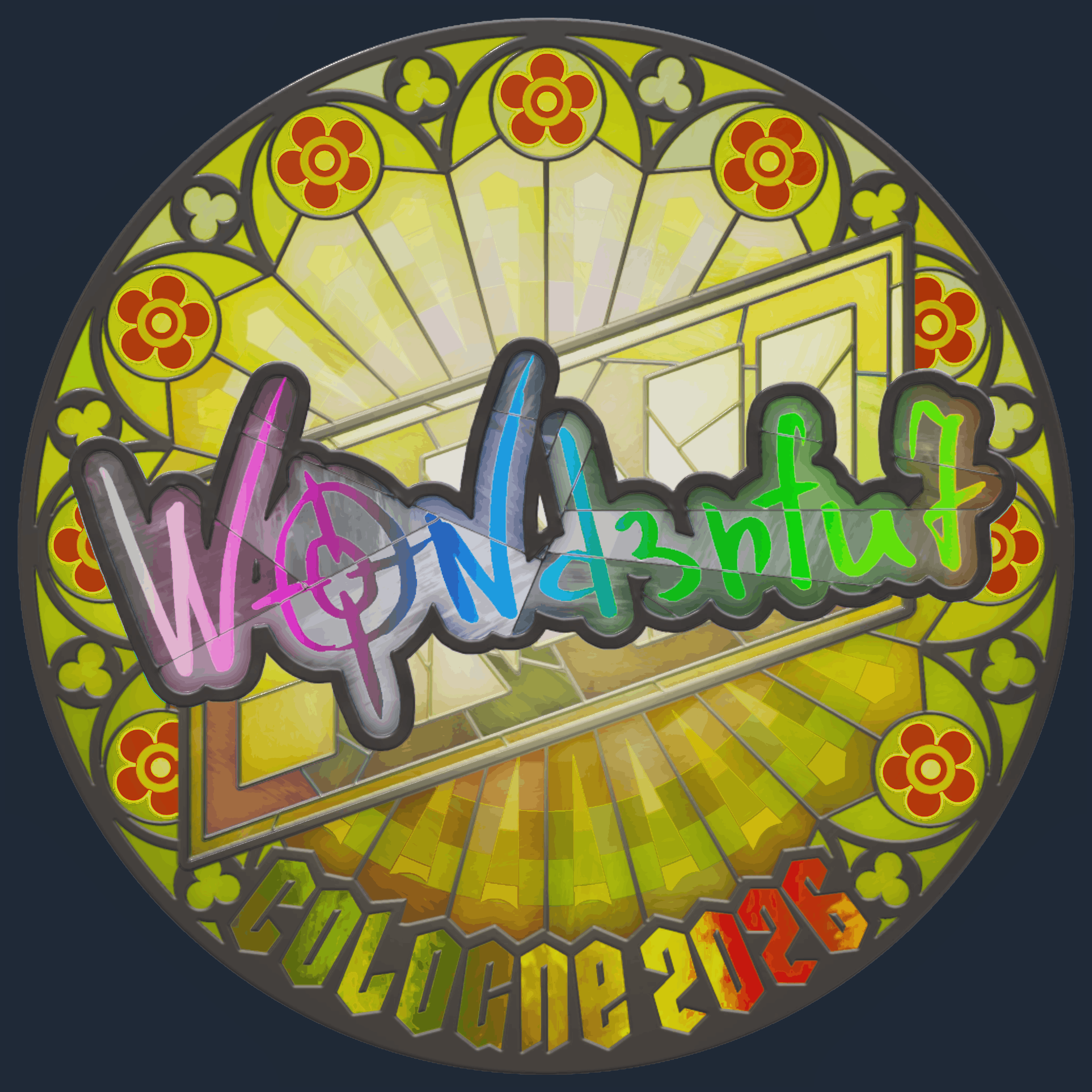 Sticker | w0nderful (Holo) | Cologne 2026 Image