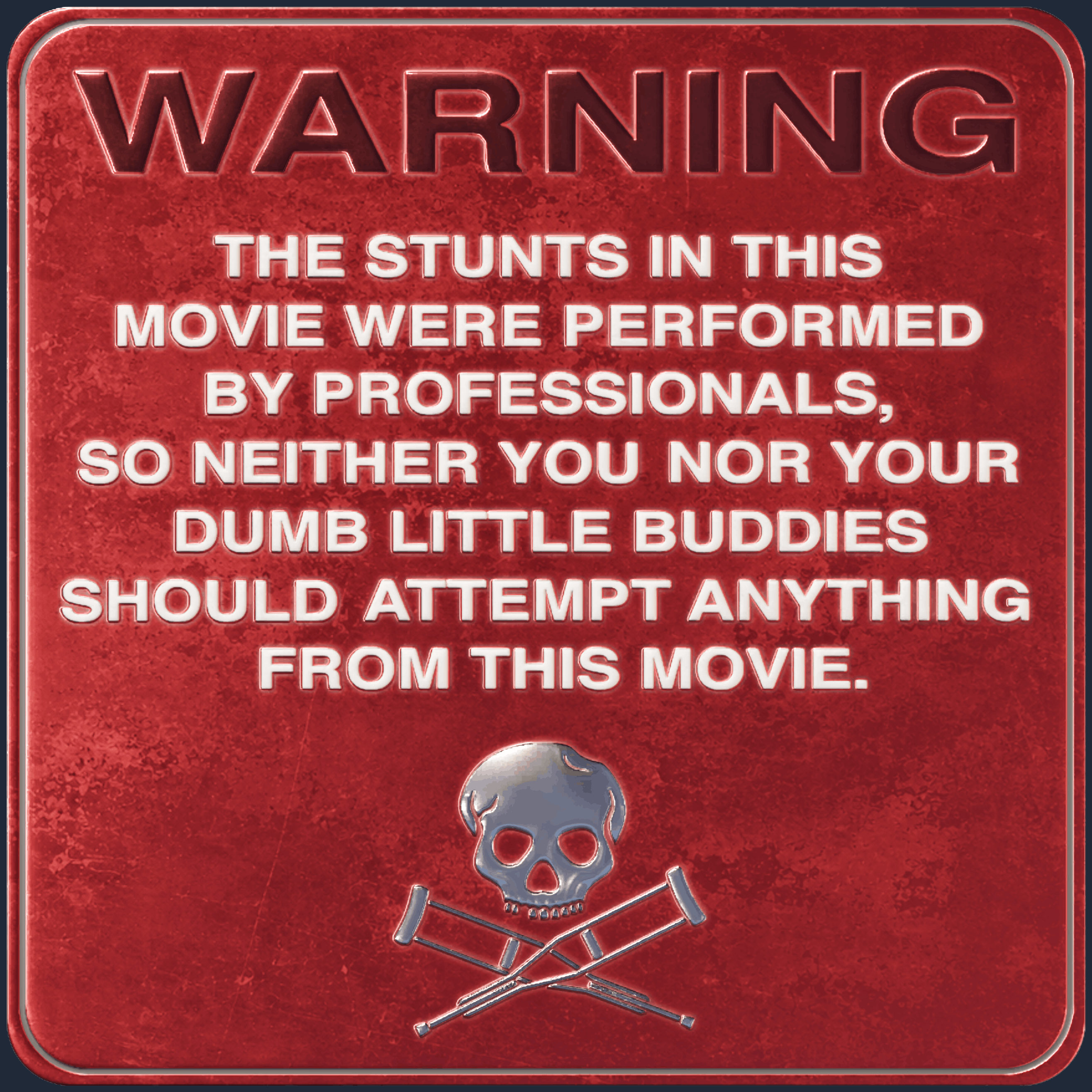 Sticker | WARNING (Foil) Image