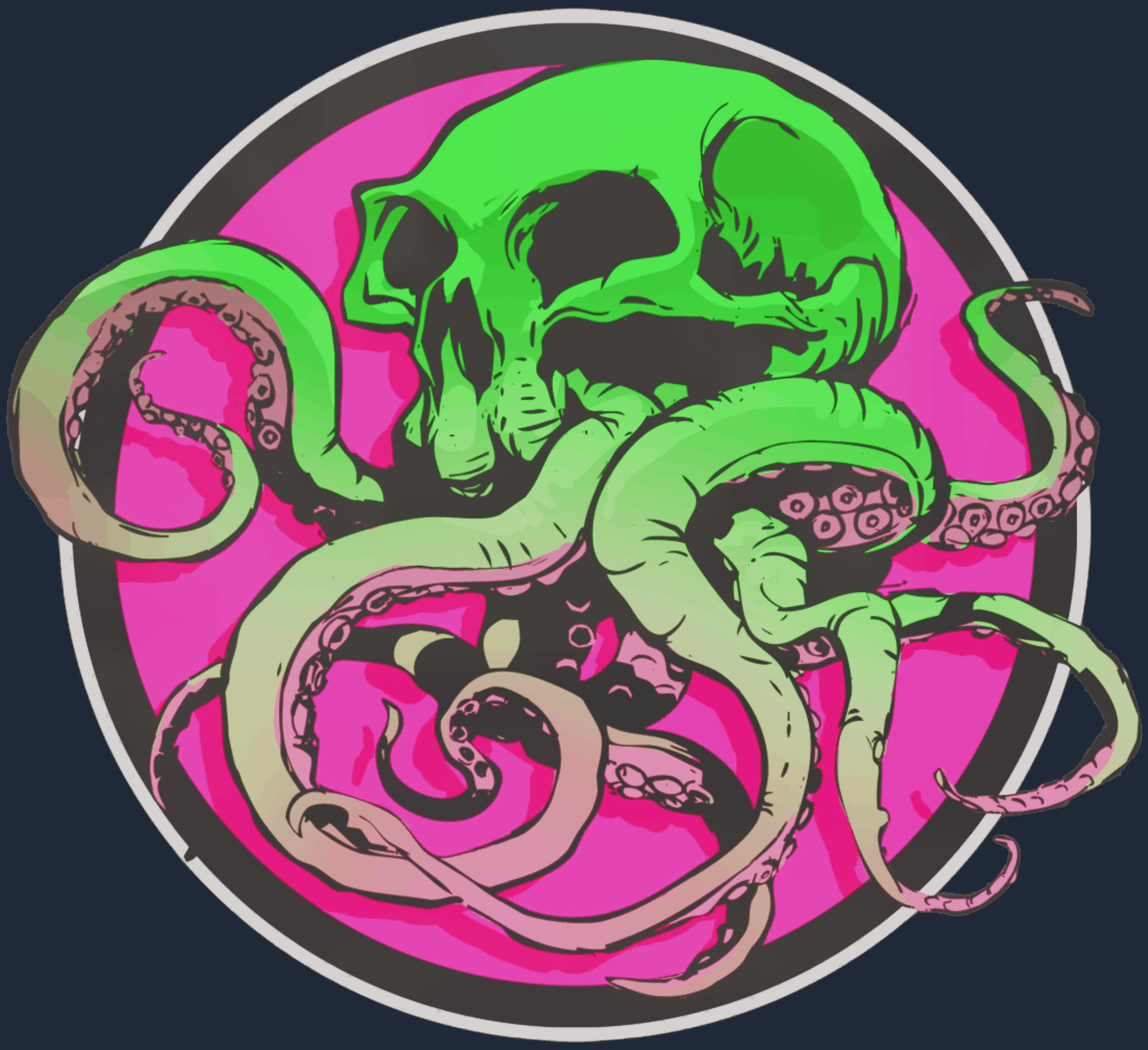 Sticker | Watermelon Tentaskull Image