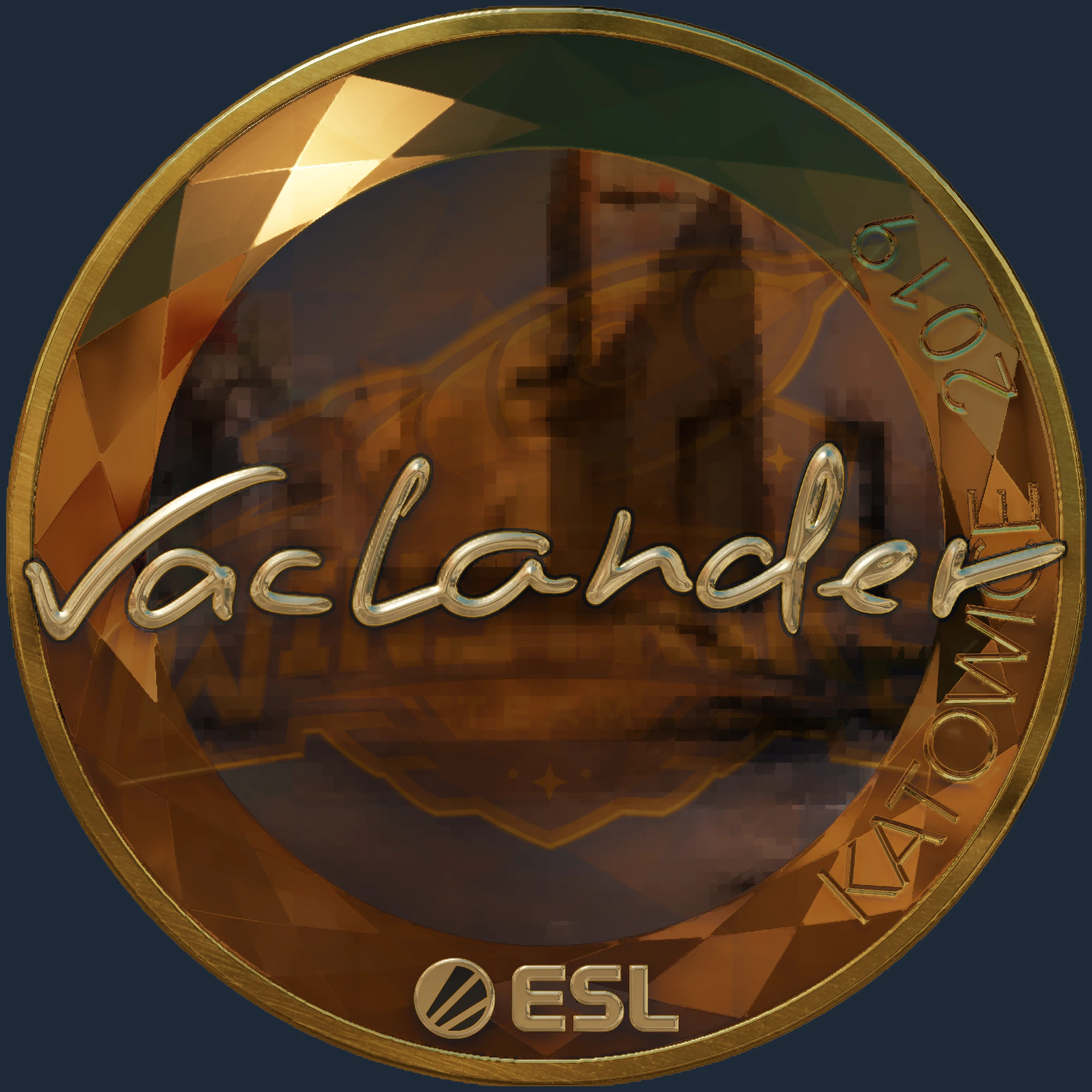 Sticker | wayLander (Gold) | Katowice 2019 Image