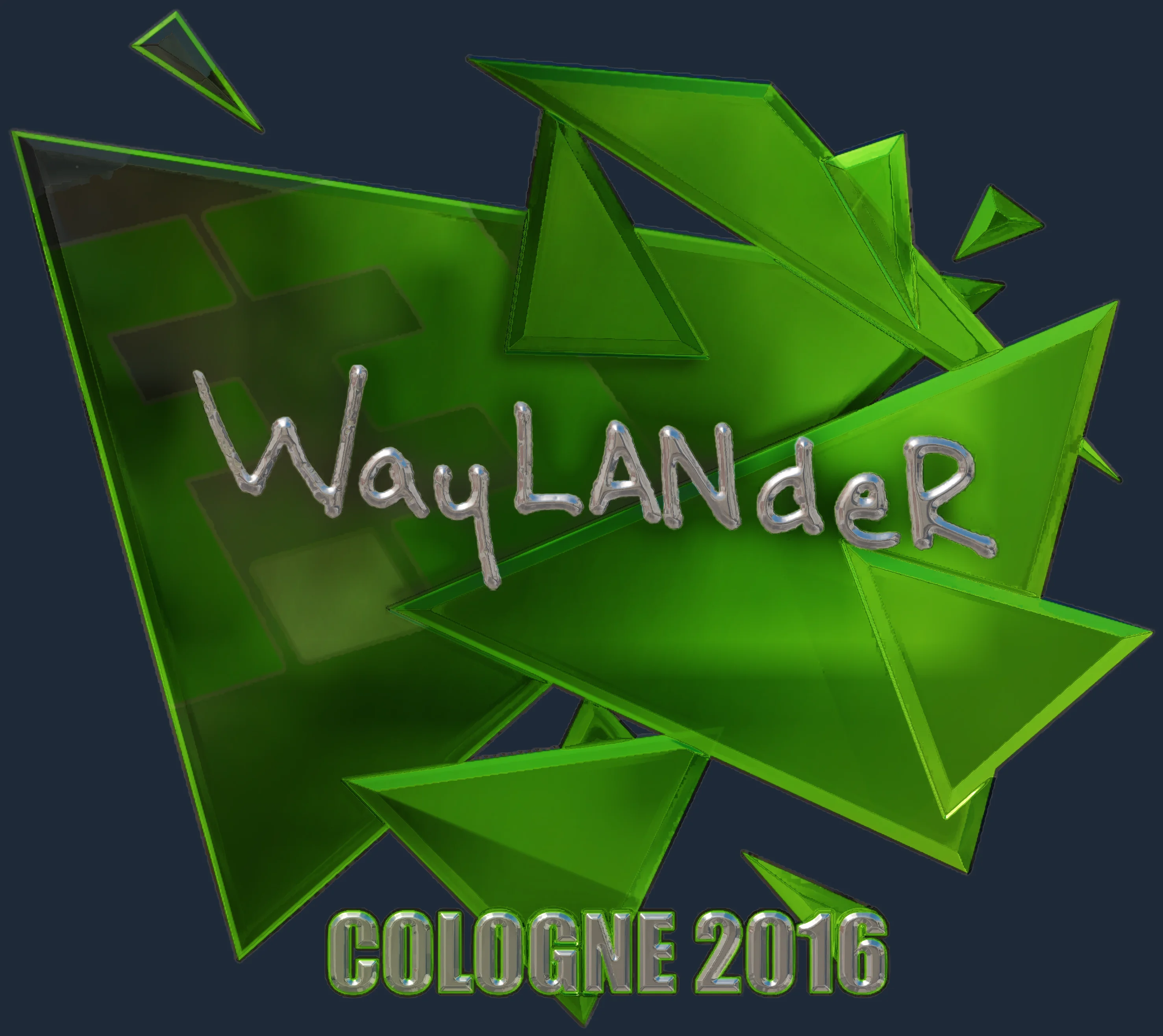 Sticker | wayLander (Foil) | Cologne 2016 Image