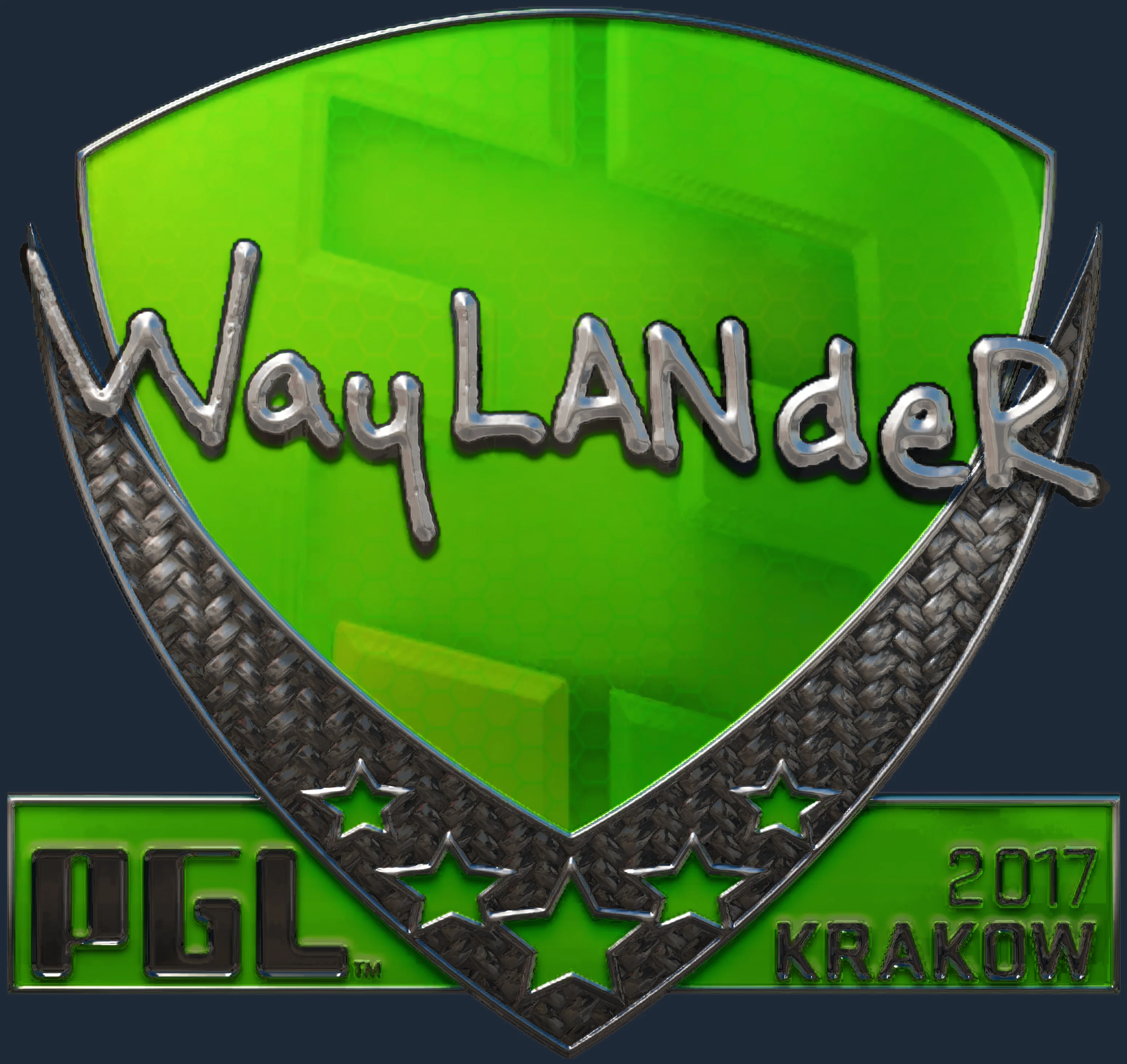 Sticker | wayLander (Foil) | Krakow 2017 Image