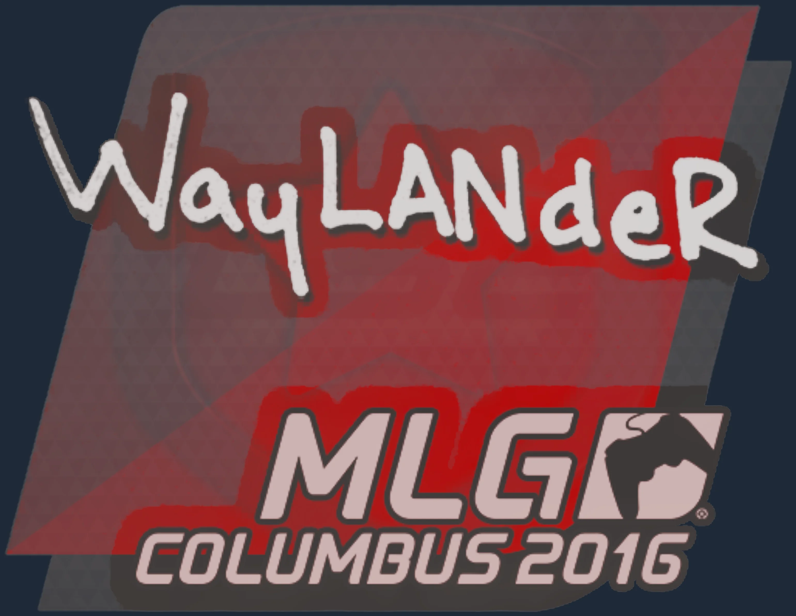 Sticker | wayLander | MLG Columbus 2016 Image