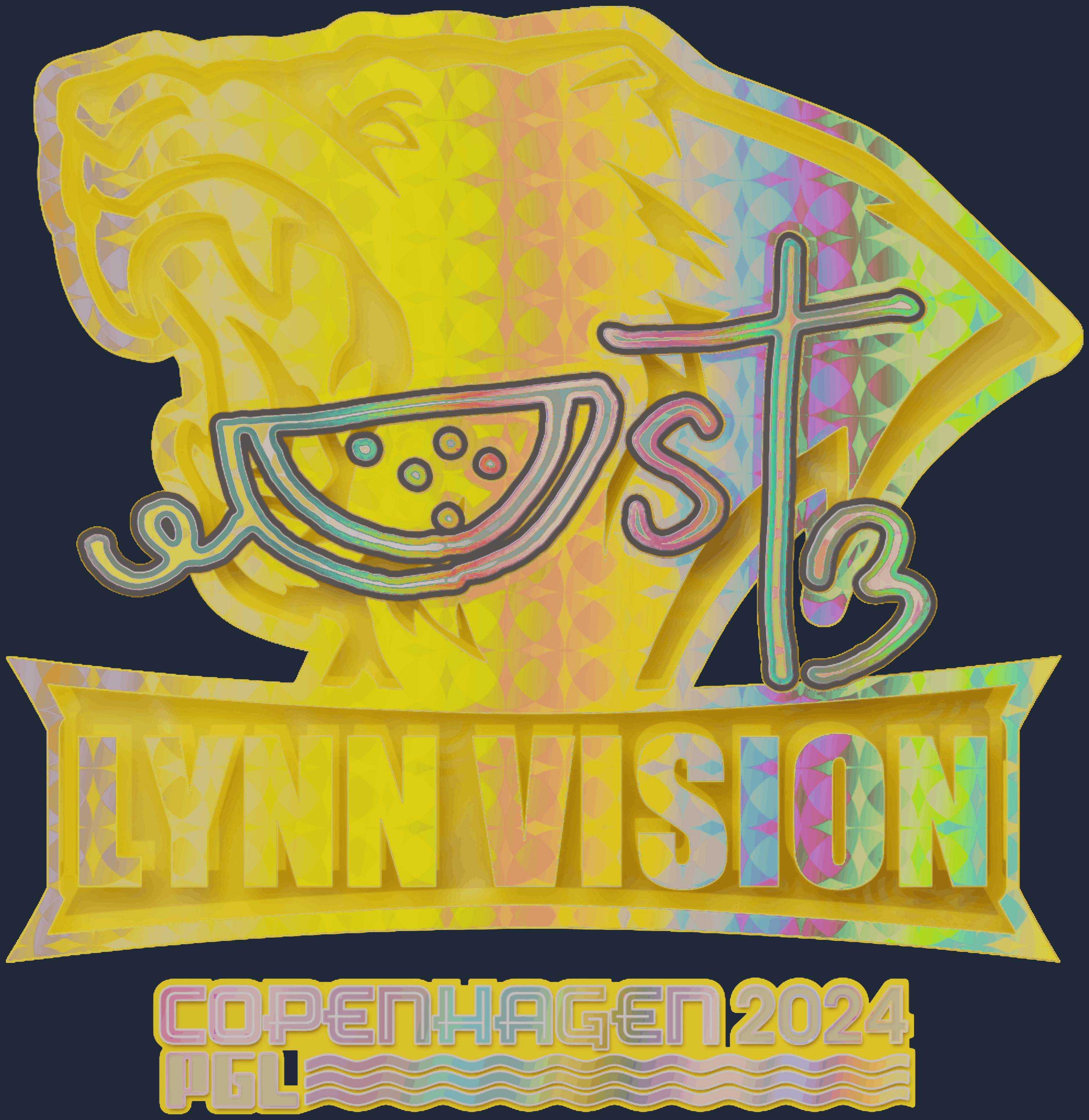 Sticker | westmelon (Holo) | Copenhagen 2024 Image