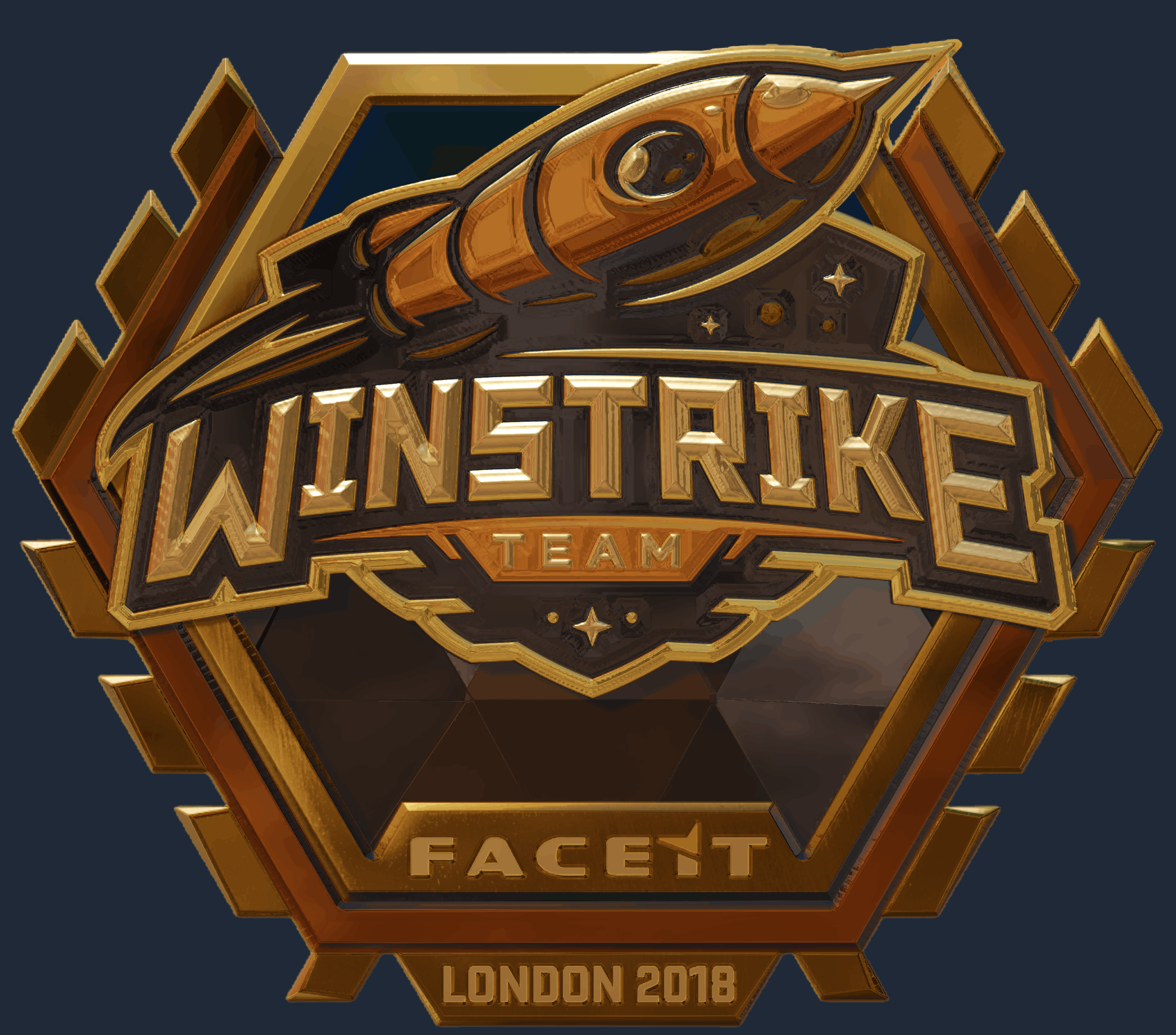 Sticker | Winstrike Team (Gold) | London 2018 Image