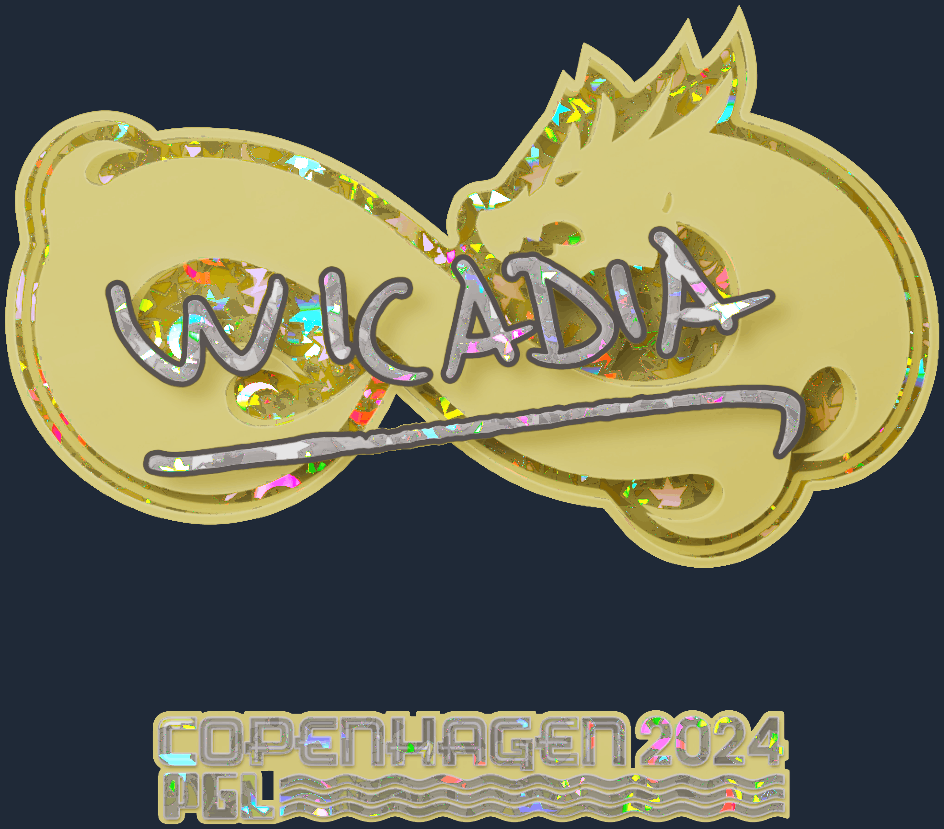 Sticker | Wicadia (Glitter) | Copenhagen 2024 Image