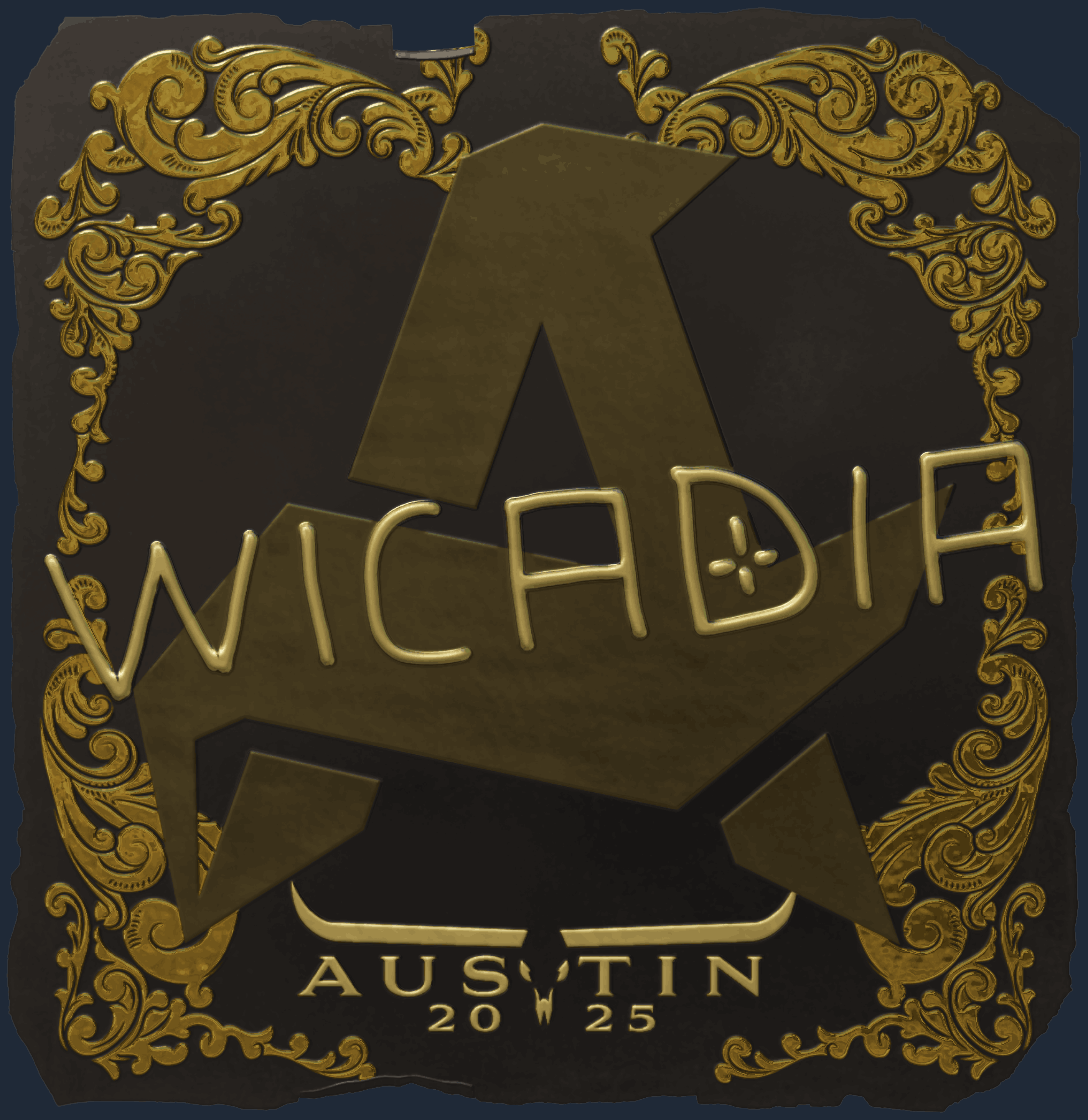 Sticker | Wicadia (Gold) | Austin 2025 Image