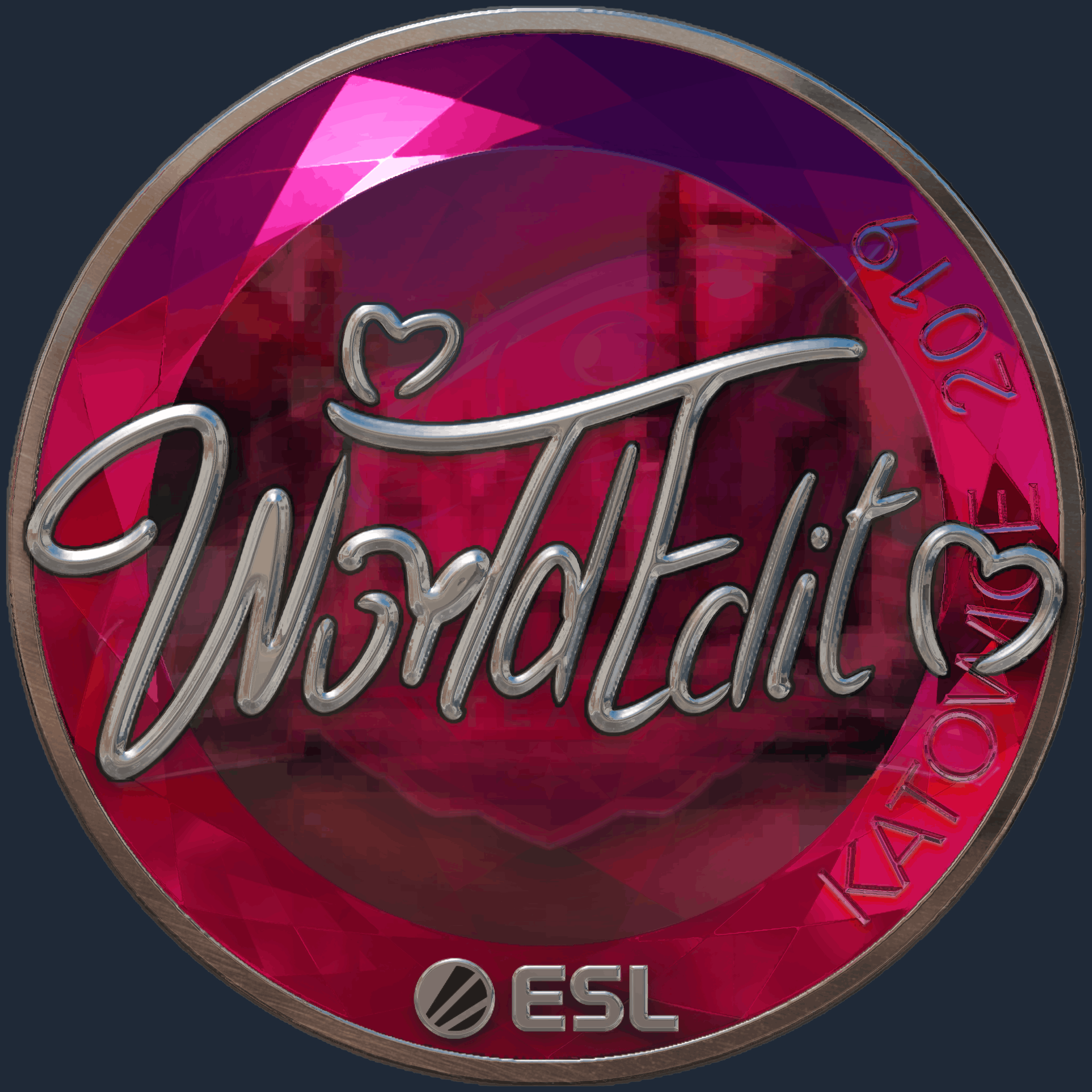 Sticker | WorldEdit (Foil) | Katowice 2019 Image