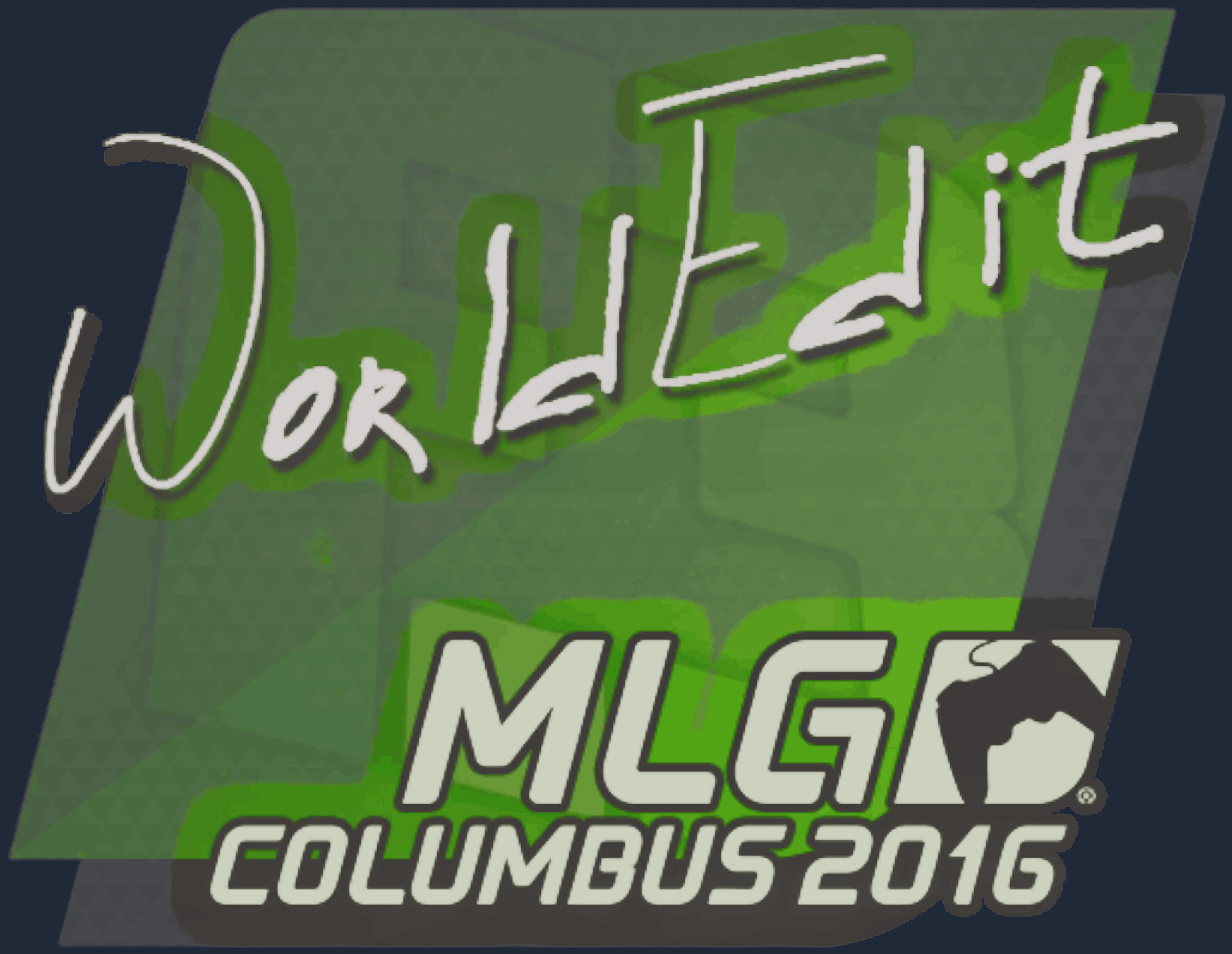 Sticker | WorldEdit | MLG Columbus 2016 Image