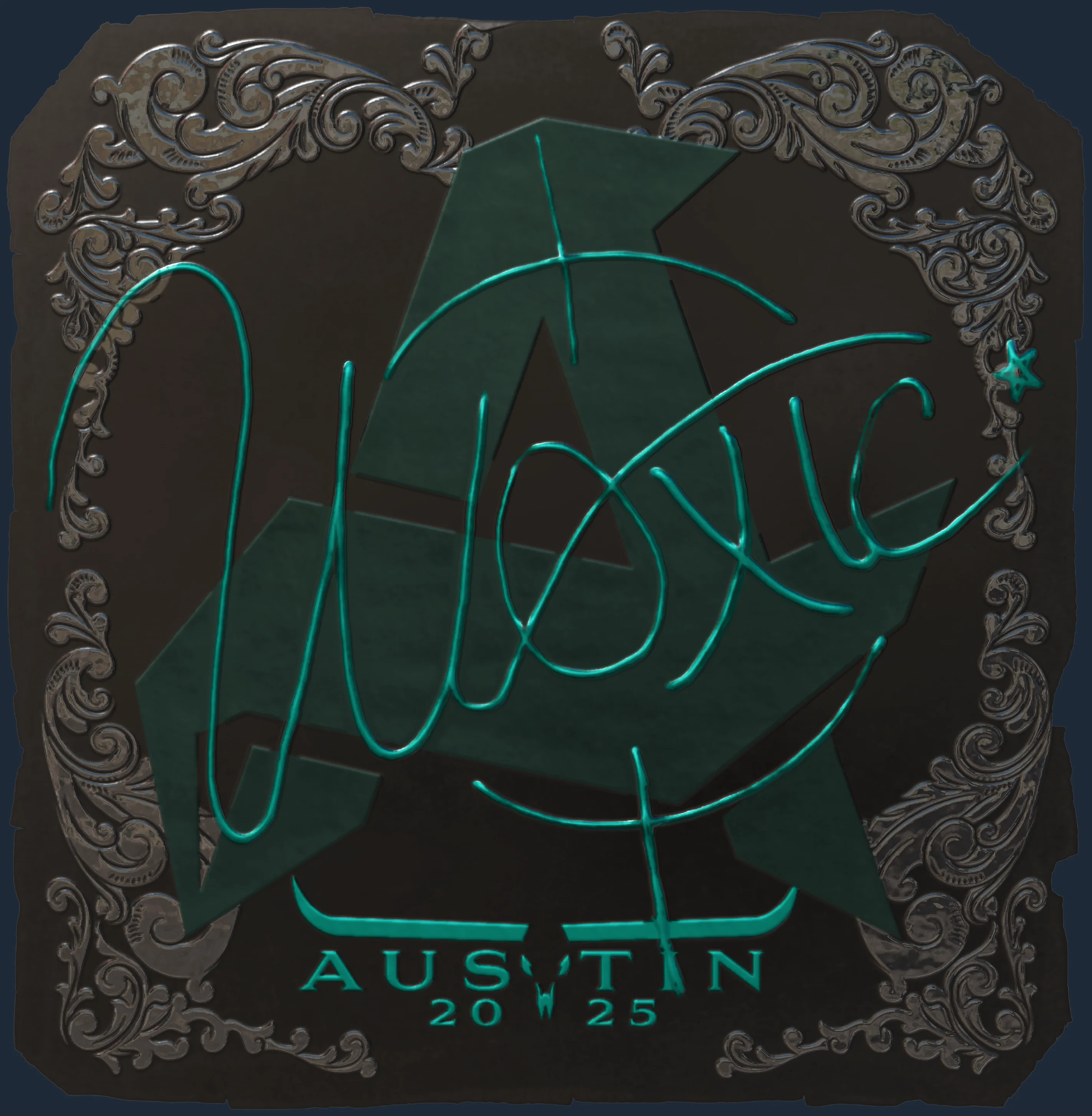 Sticker | woxic (Foil) | Austin 2025 Image