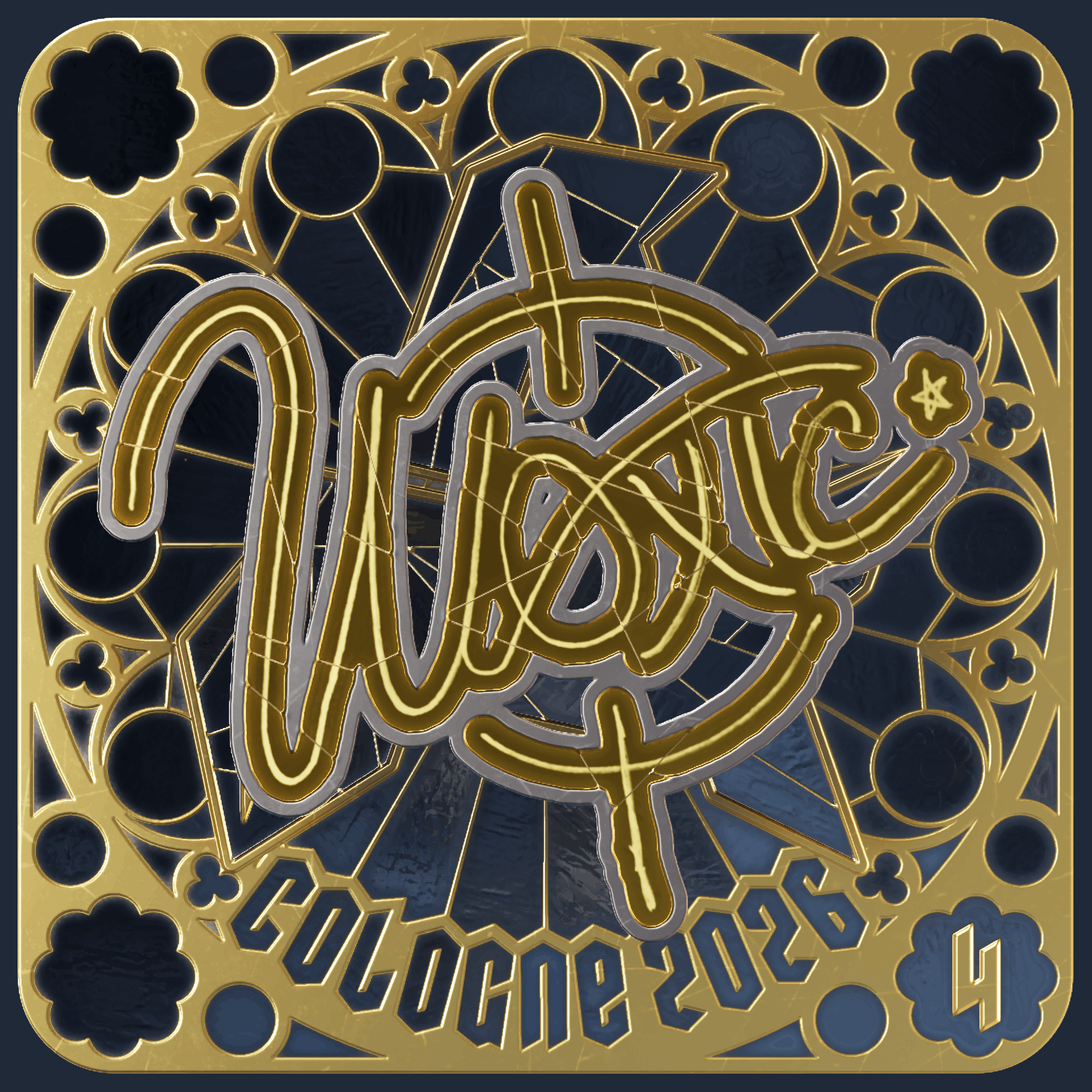 Sticker | woxic (Gold, Ranked) | Cologne 2026 Image