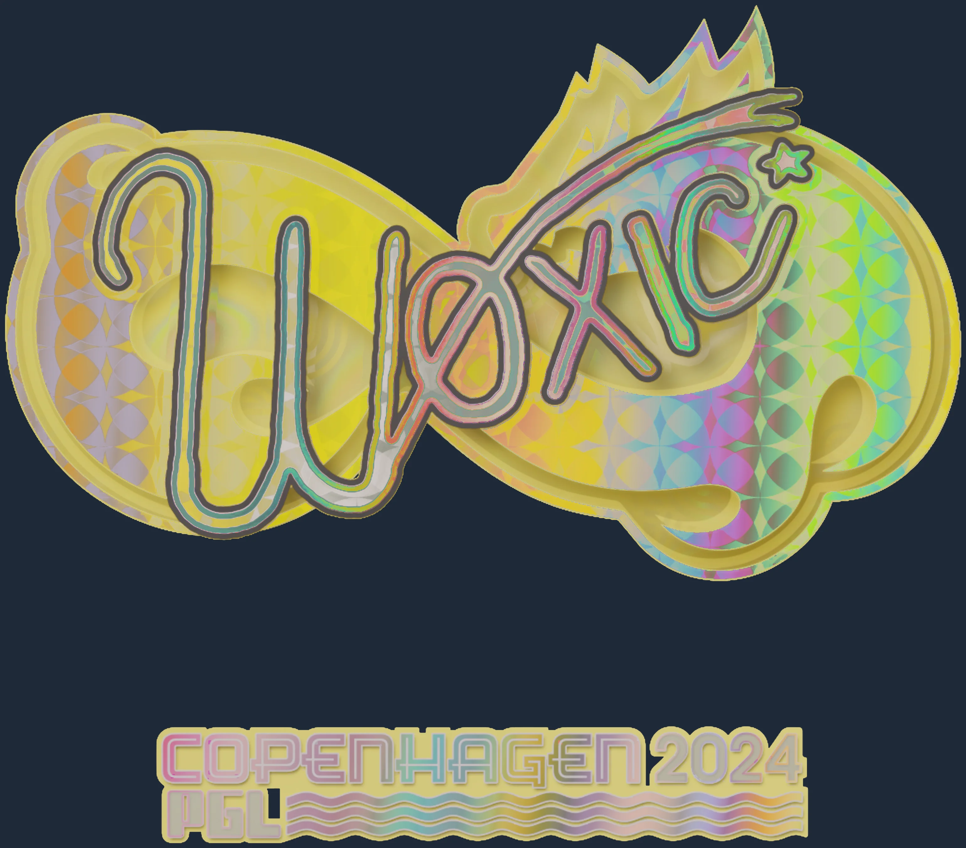 Sticker | woxic (Holo) | Copenhagen 2024 Image
