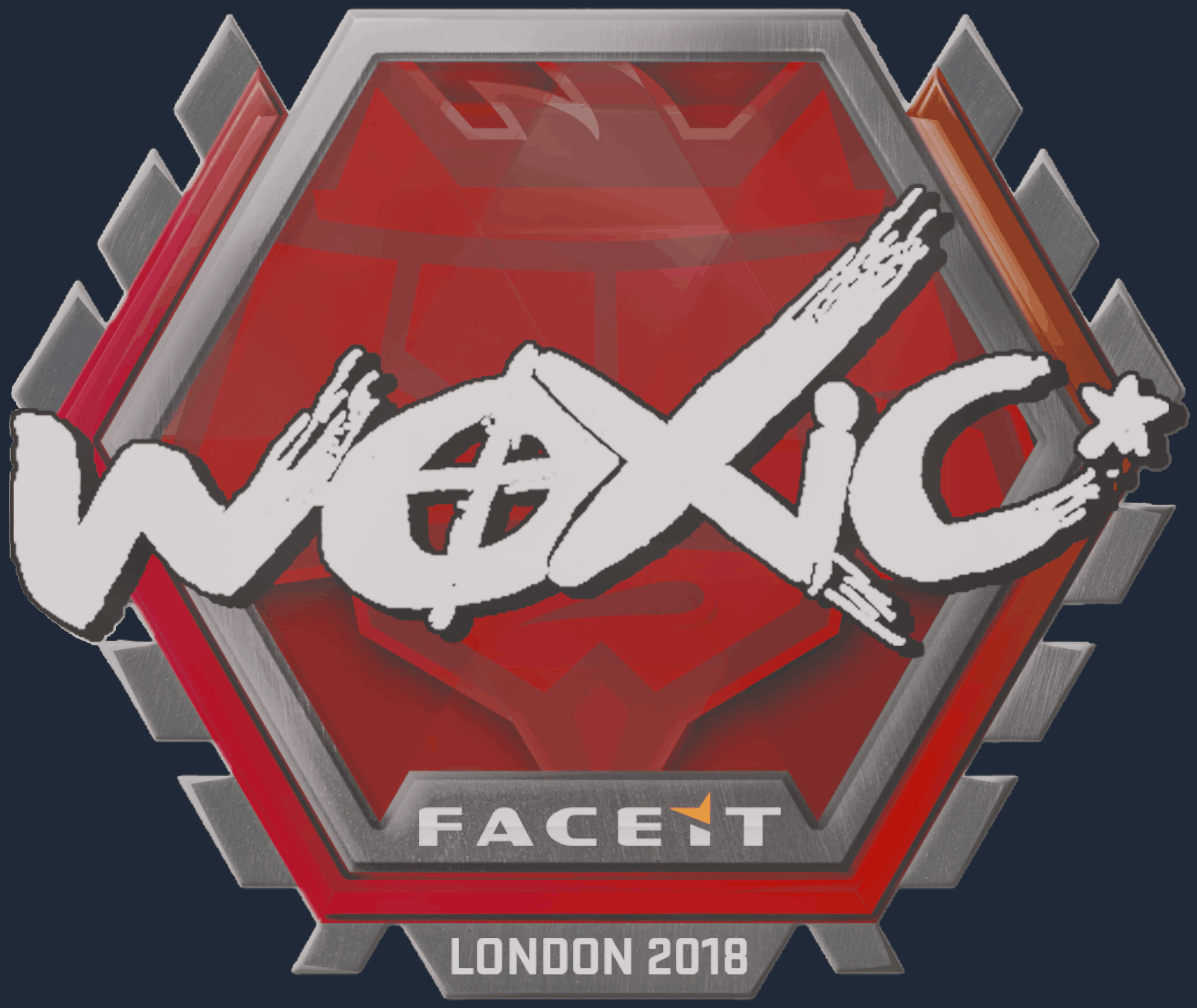 Sticker | woxic | London 2018 Image