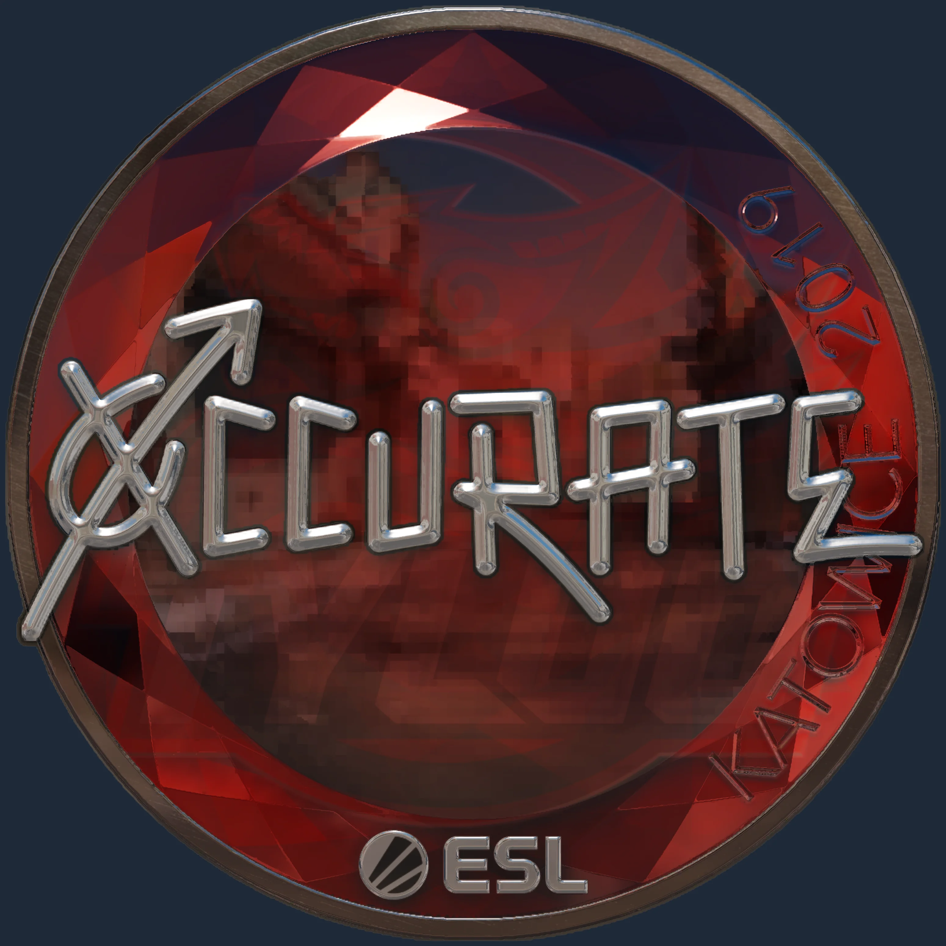 Sticker | xccurate (Foil) | Katowice 2019 Image