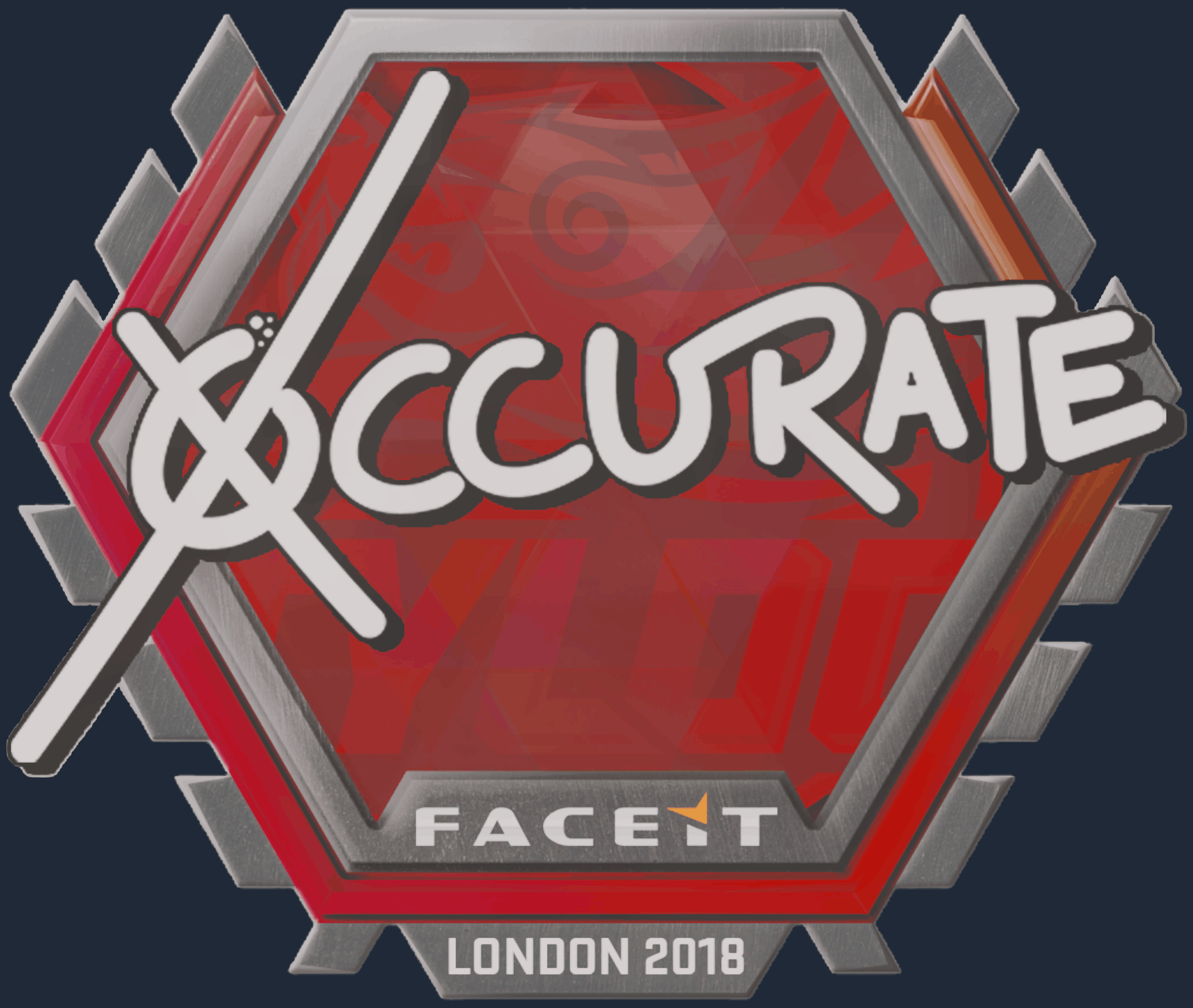 Sticker | xccurate | London 2018 Image