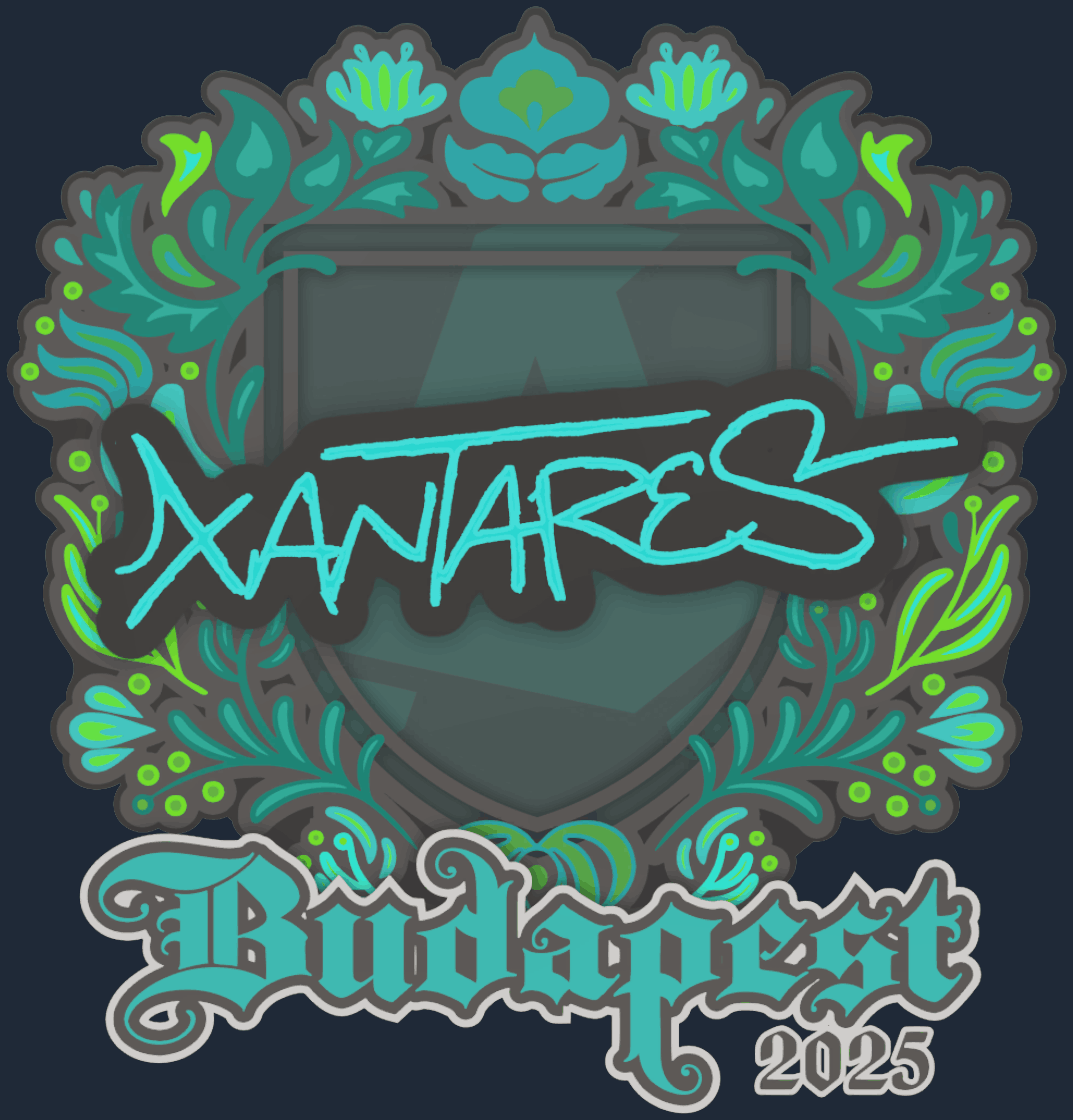 Sticker | XANTARES | Budapest 2025 Image