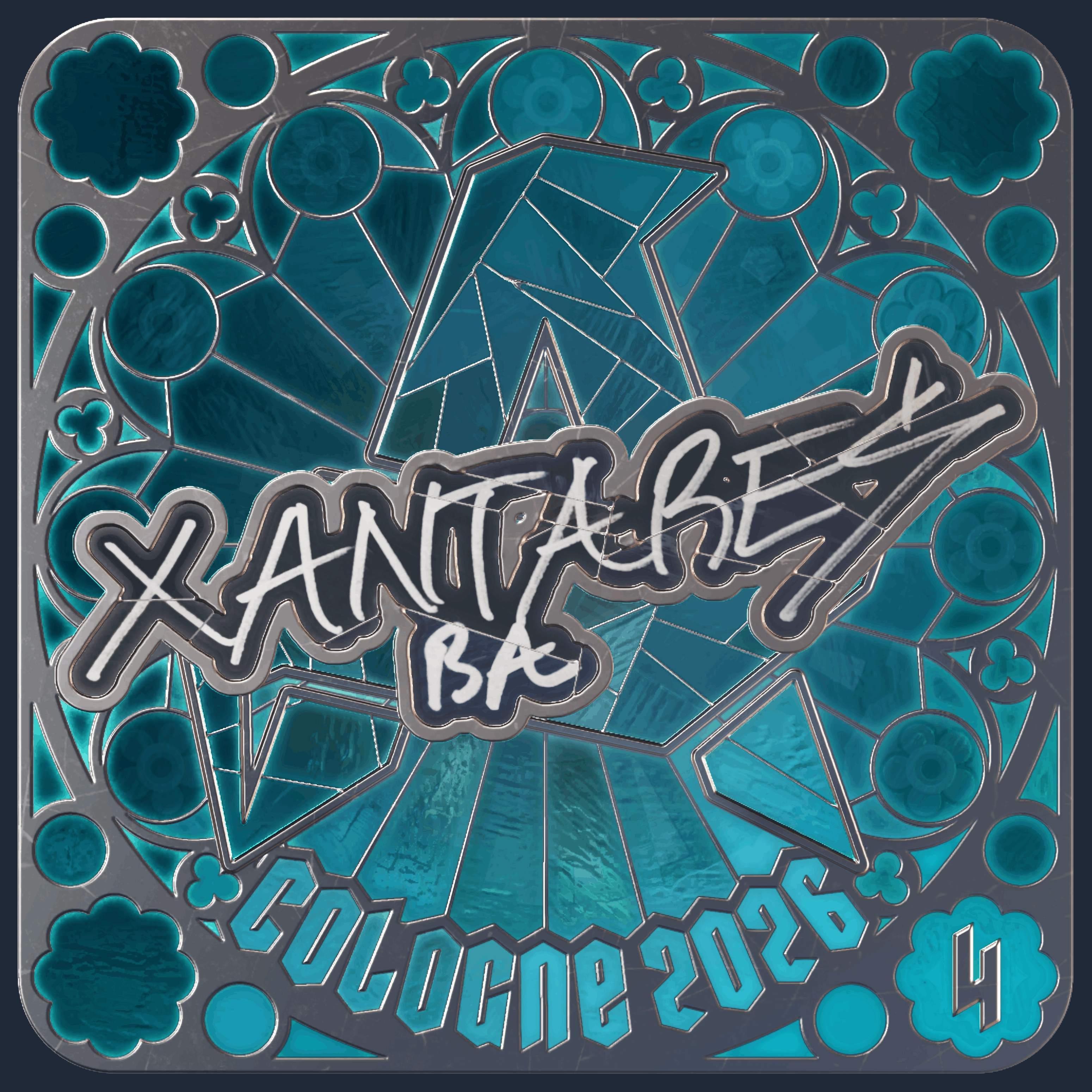 Sticker | XANTARES (Foil, Ranked) | Cologne 2026 Image