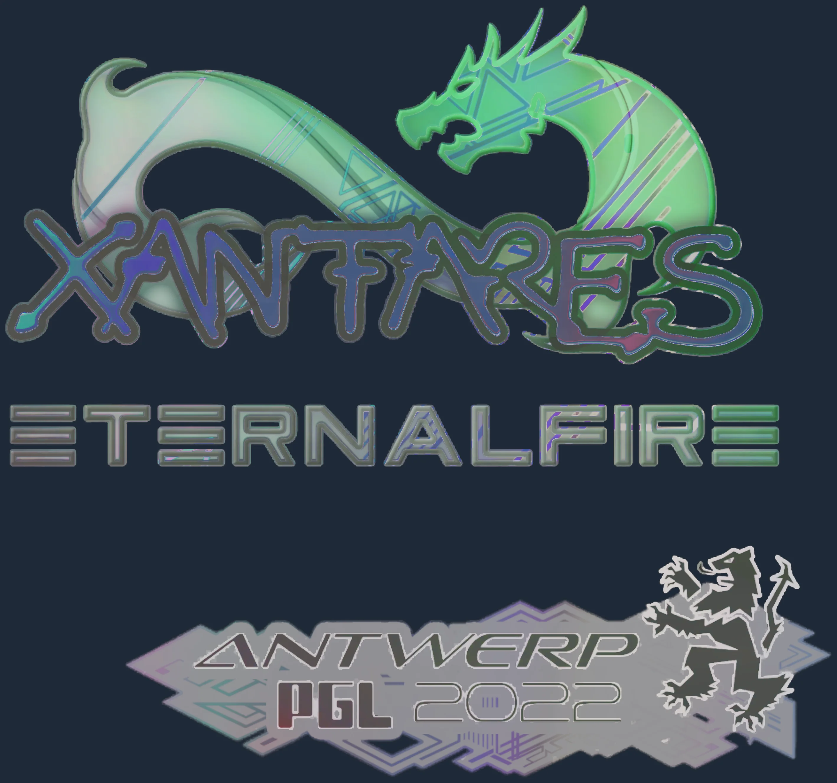 Sticker | XANTARES (Holo) | Antwerp 2022 Image