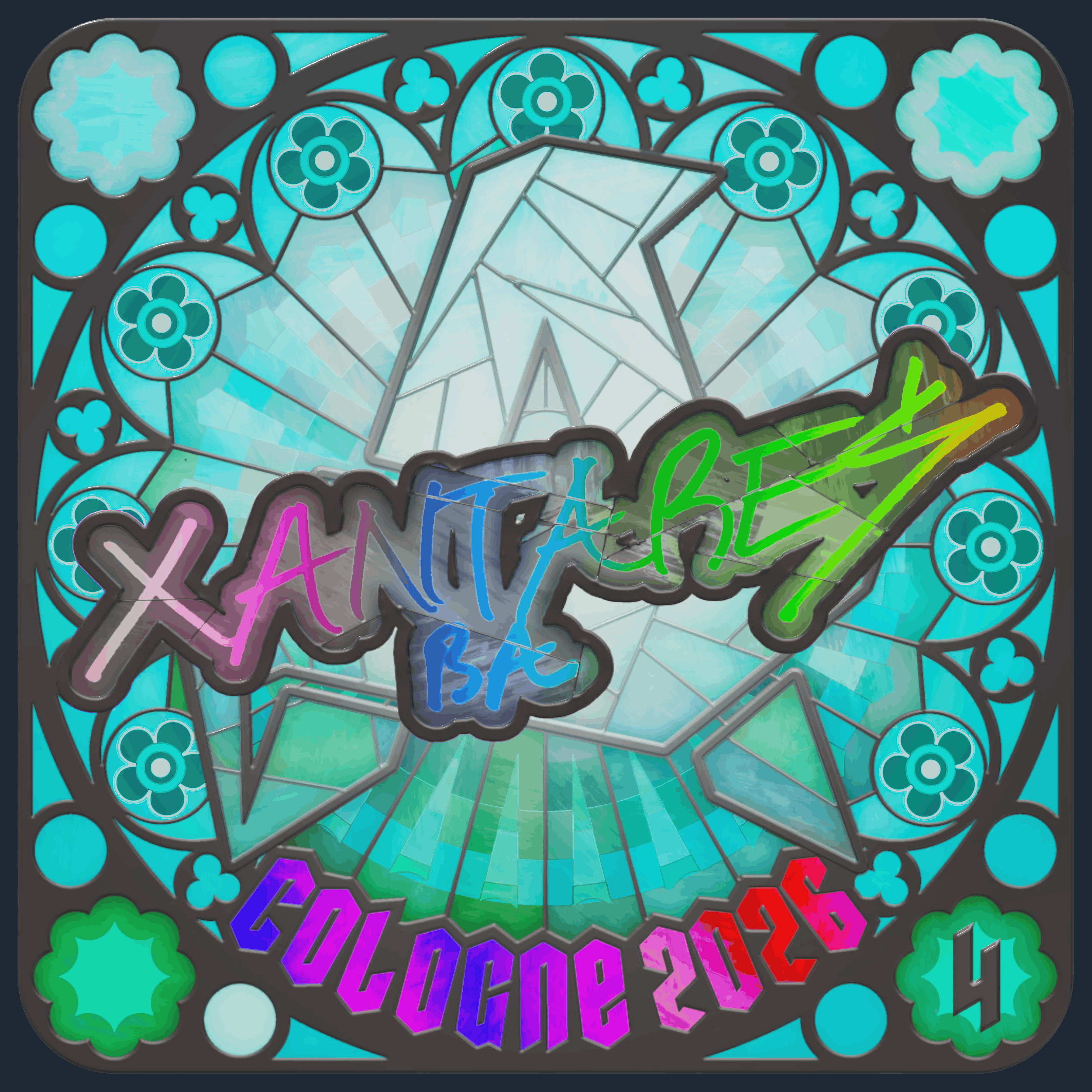 Sticker | XANTARES (Holo, Ranked) | Cologne 2026 Image