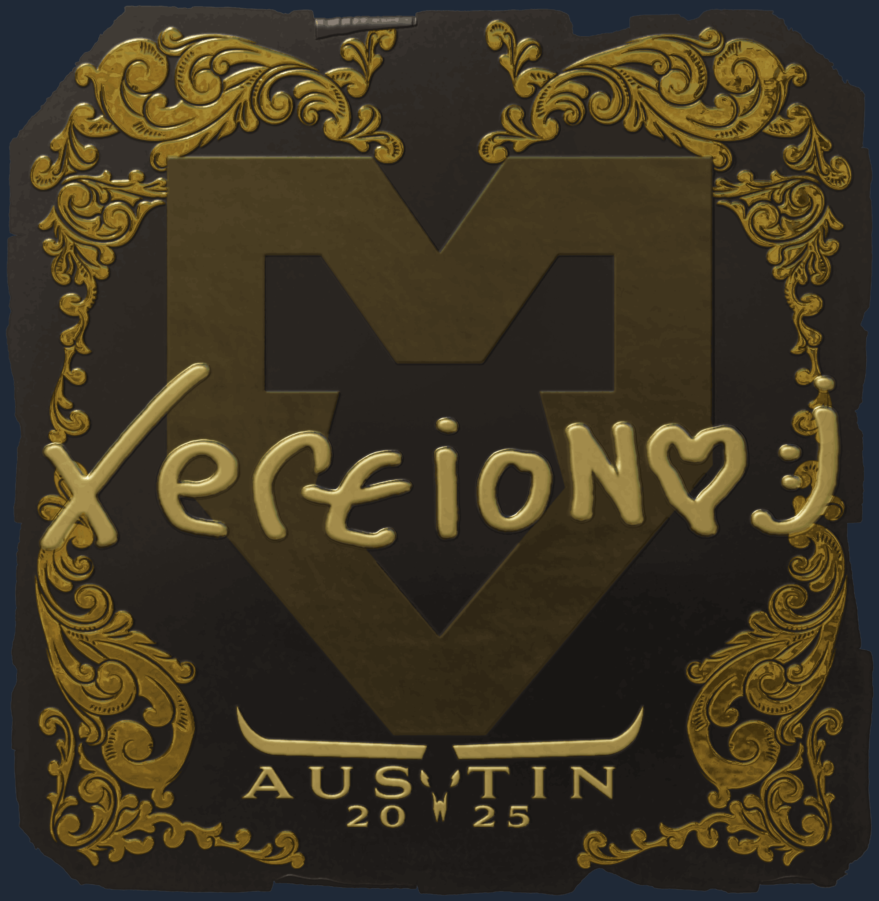 Sticker | xertioN (Gold) | Austin 2025 Image