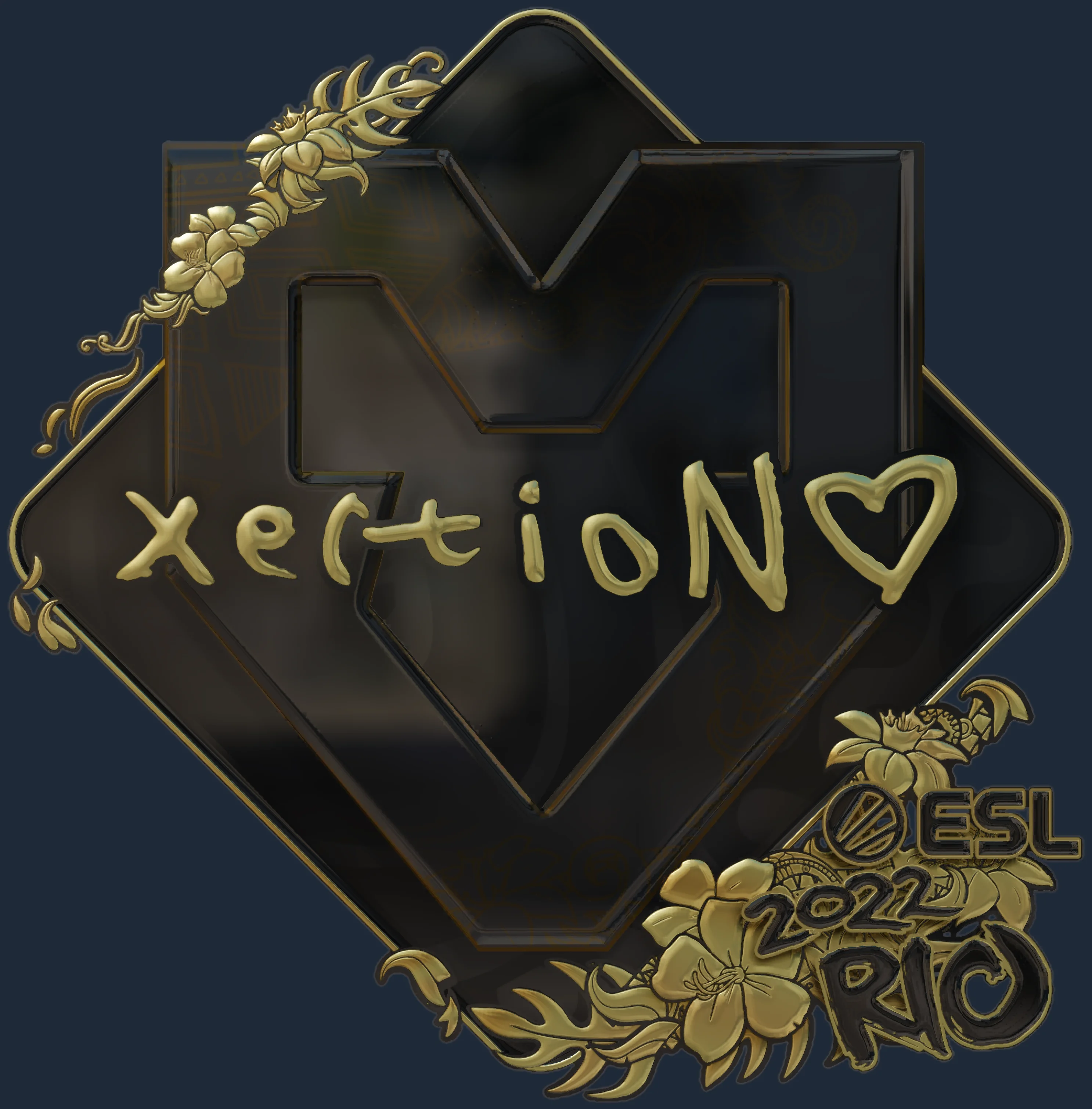 Sticker | xertioN (Gold) | Rio 2022 Image