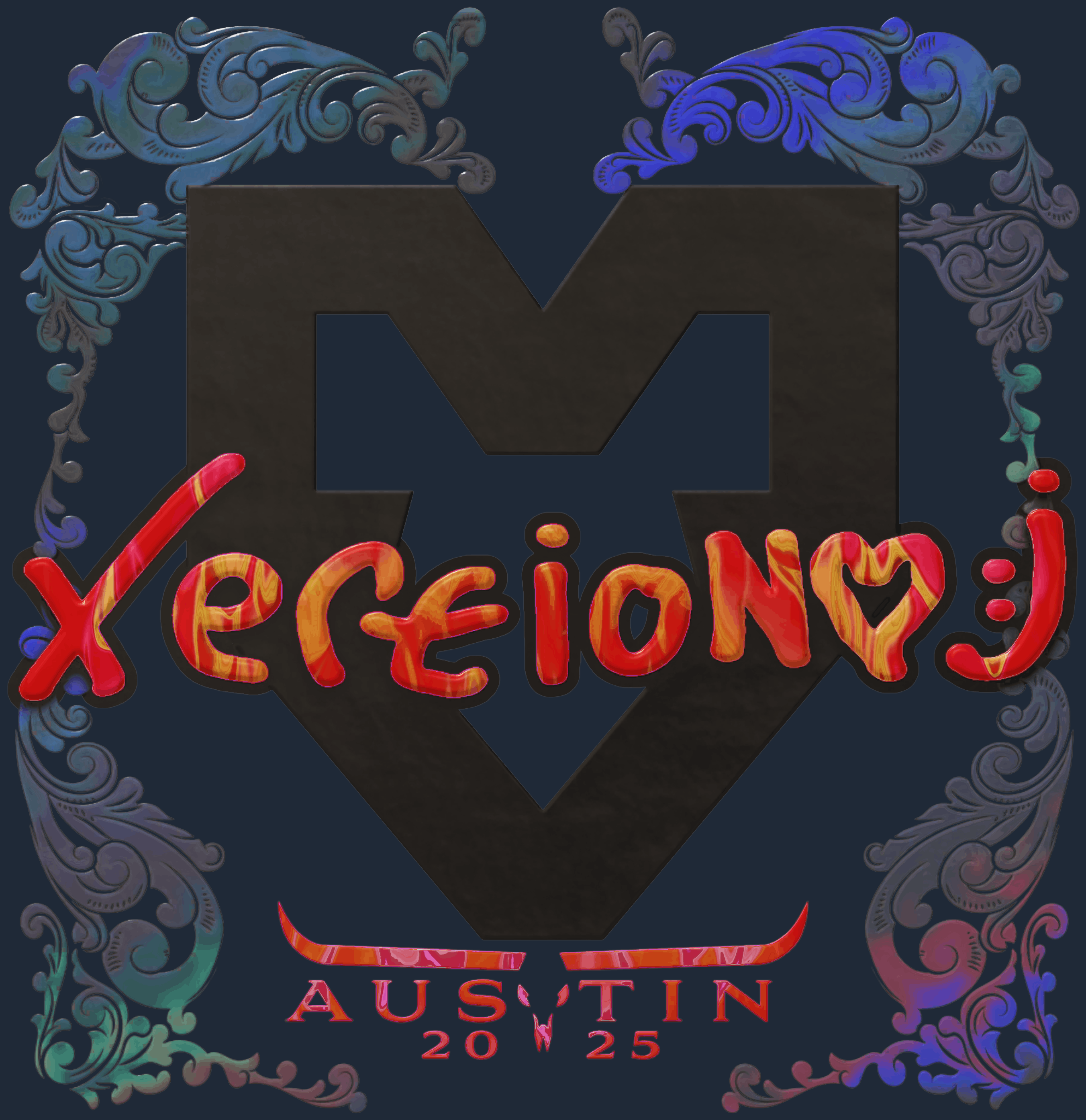 Sticker | xertioN (Holo) | Austin 2025 Image