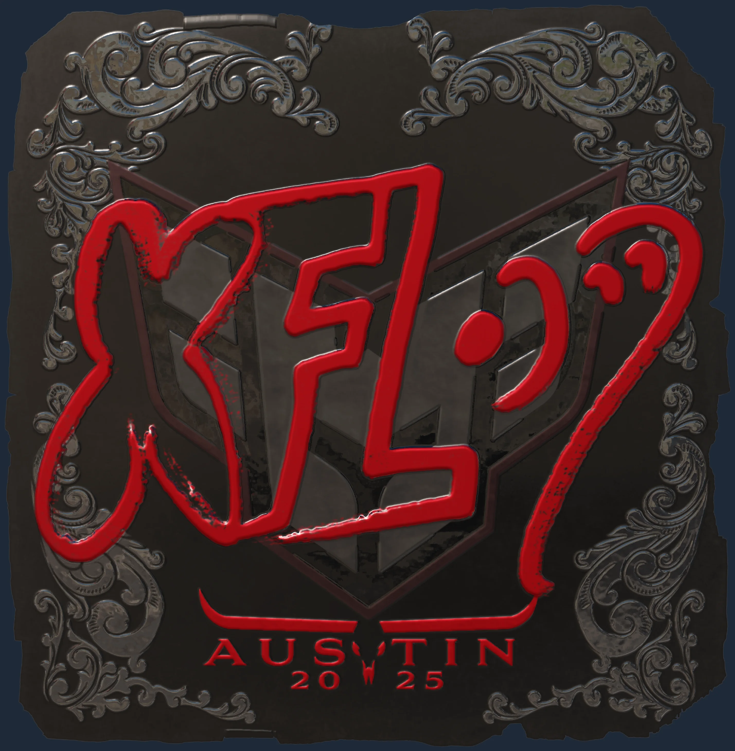 Sticker | xfl0ud (Foil) | Austin 2025 Image