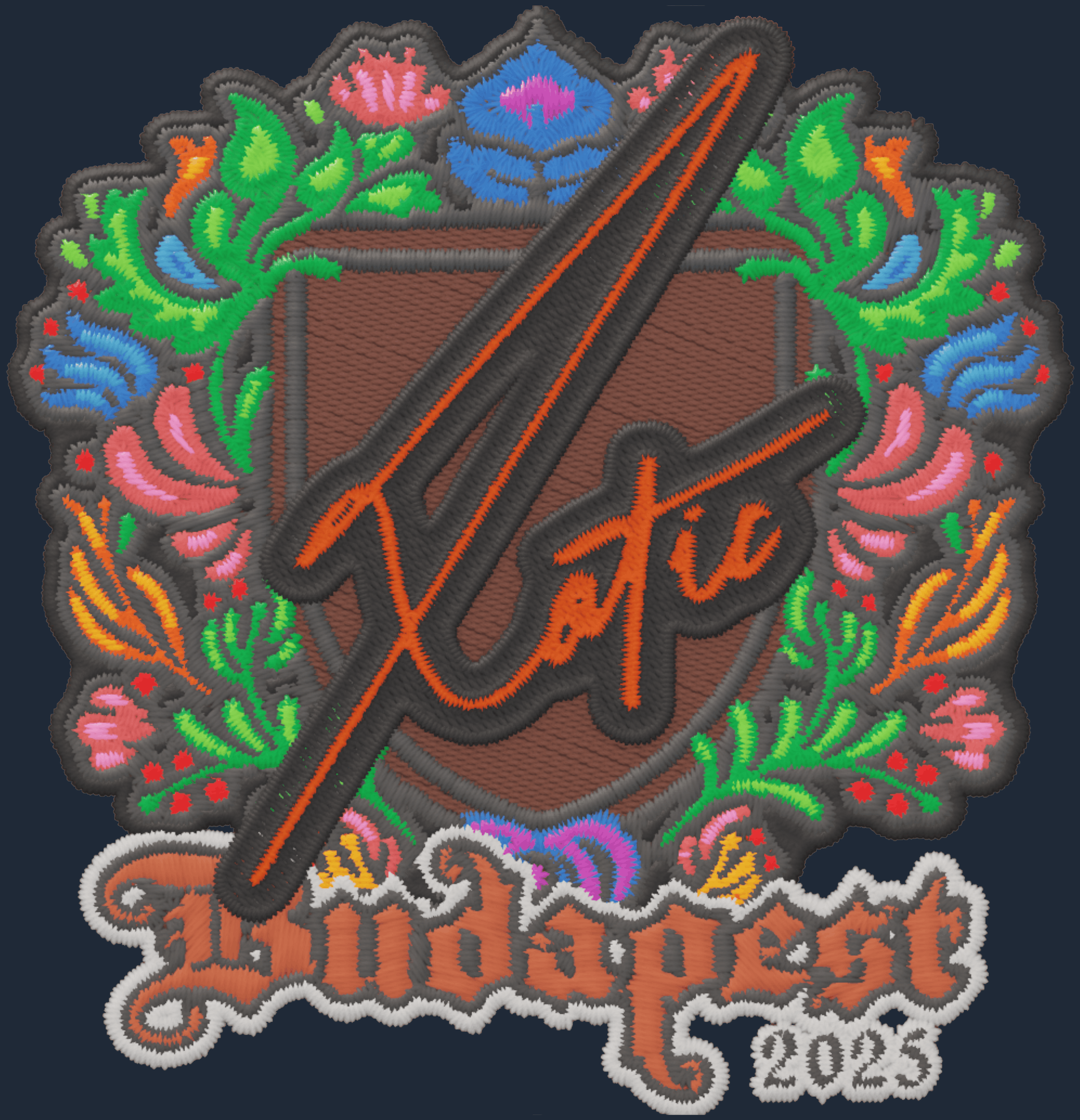Sticker | XotiC (Embroidered) | Budapest 2025 Image