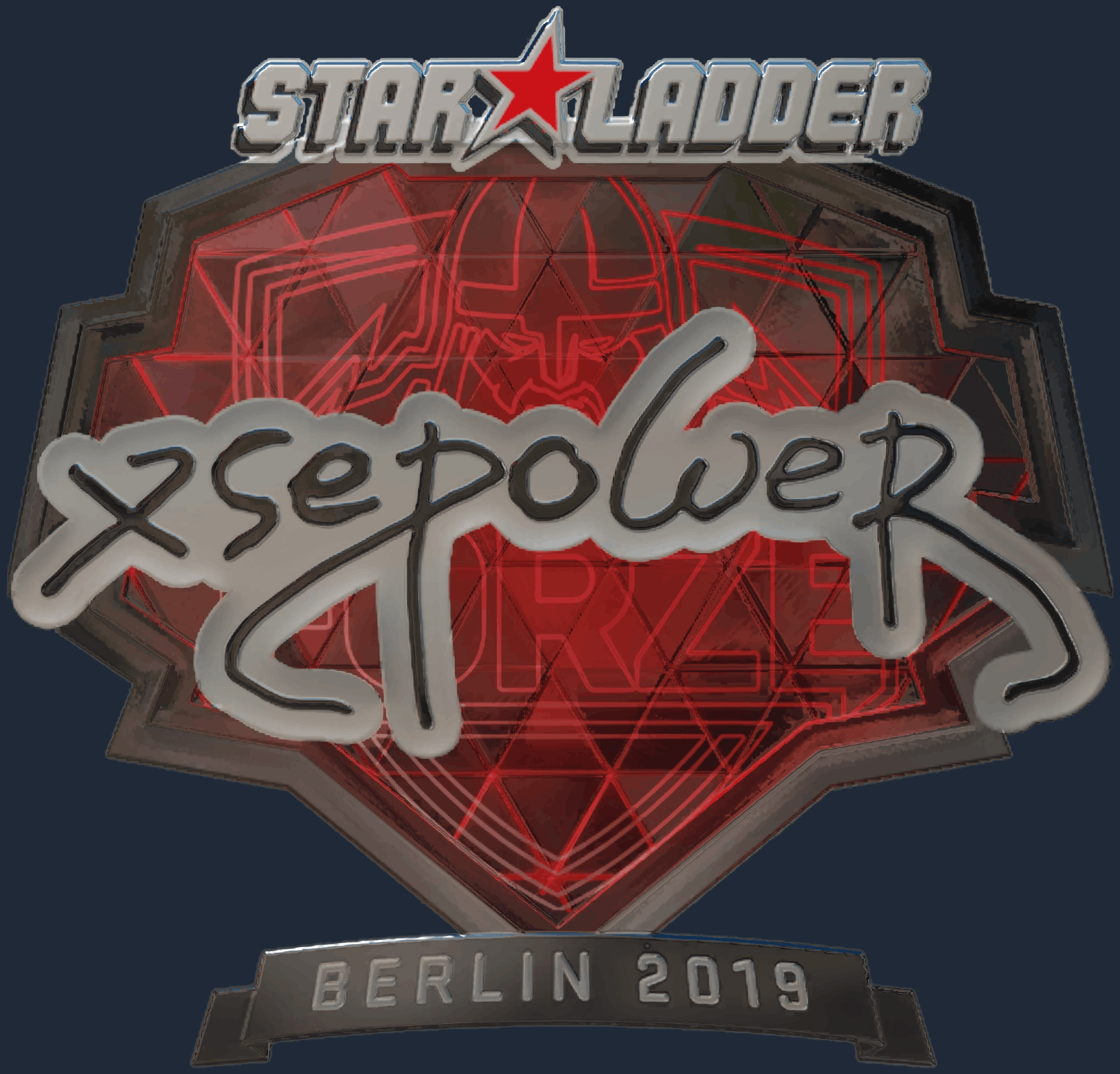 Sticker | xsepower (Foil) | Berlin 2019 Screenshot