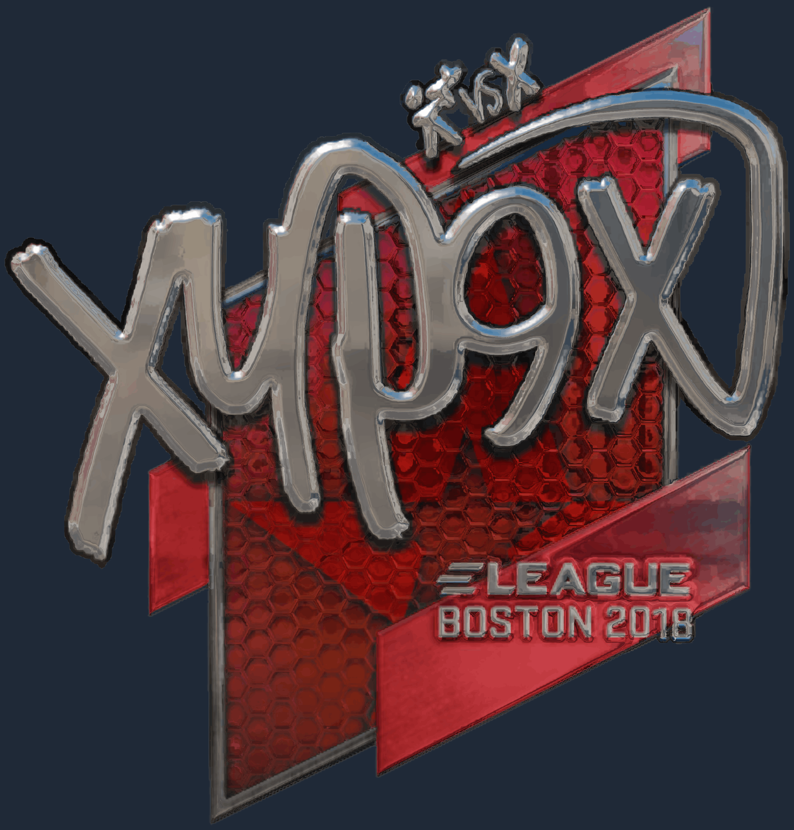 Sticker | Xyp9x (Foil) | Boston 2018 Image