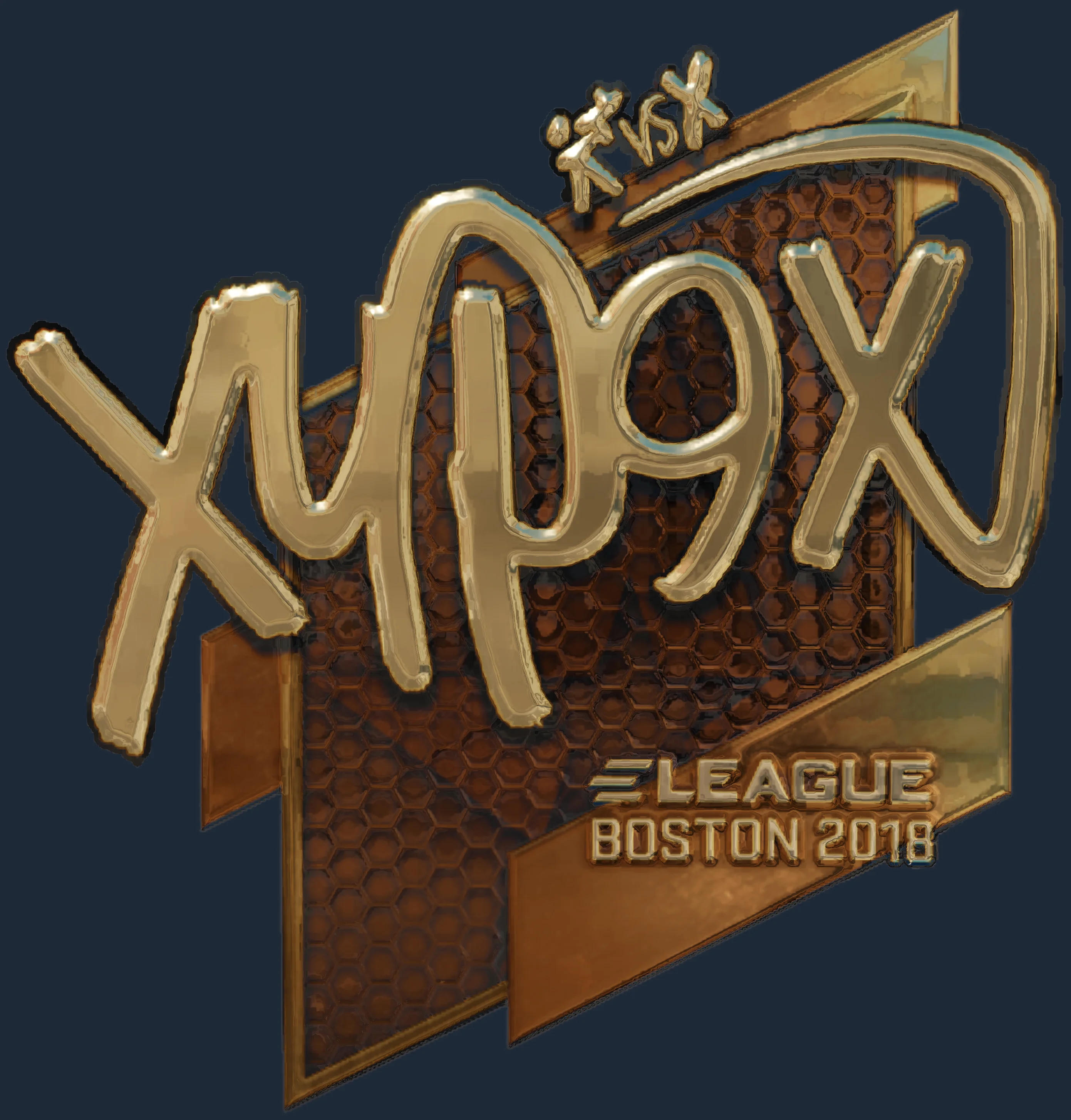 Sticker | Xyp9x (Gold) | Boston 2018 Image