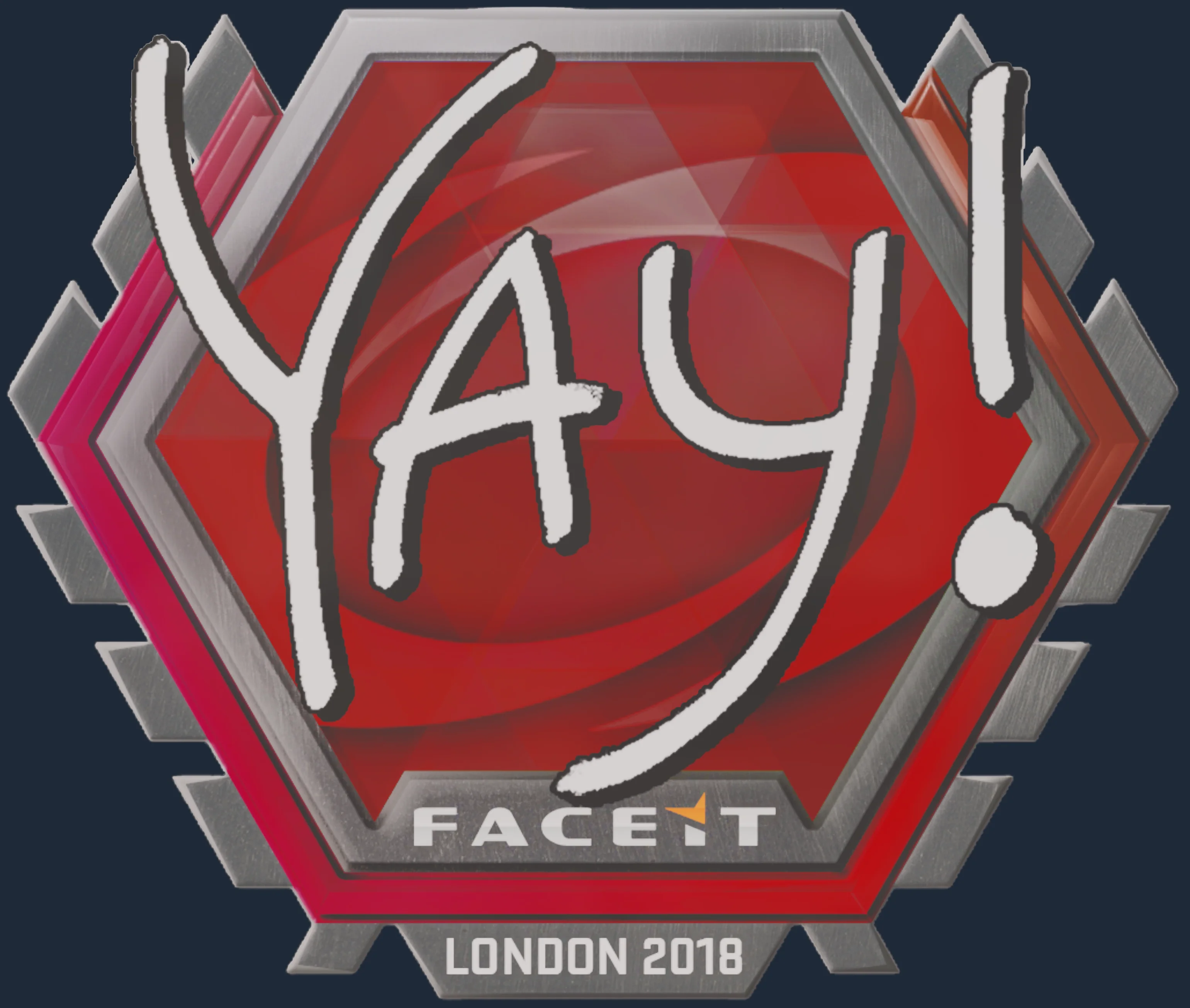 Sticker | yay | London 2018 Image