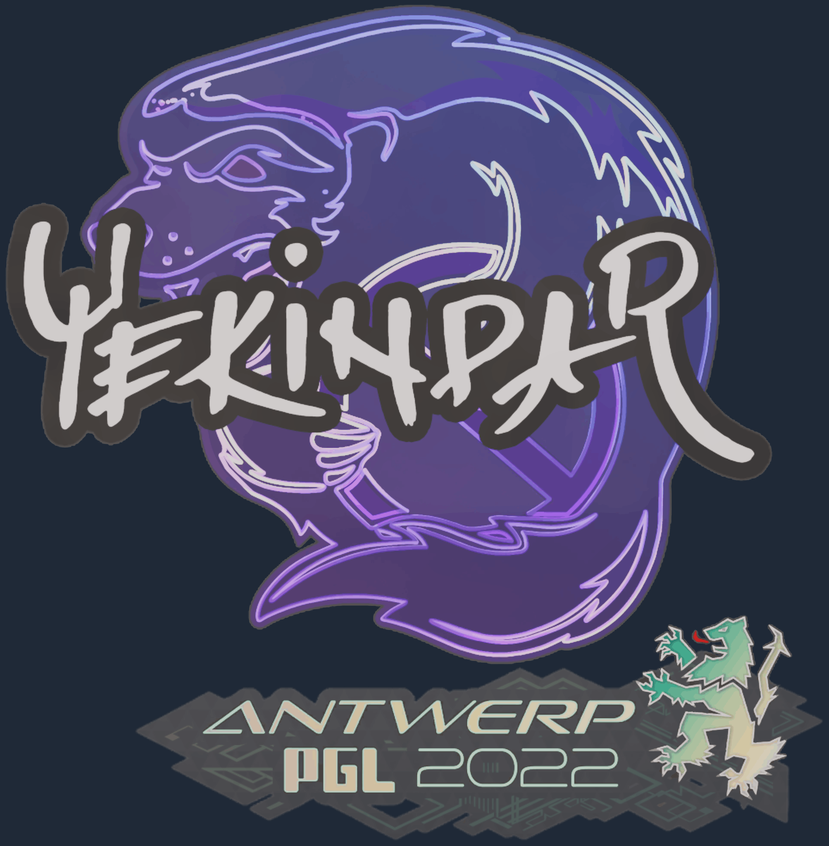Sticker | YEKINDAR | Antwerp 2022 Image