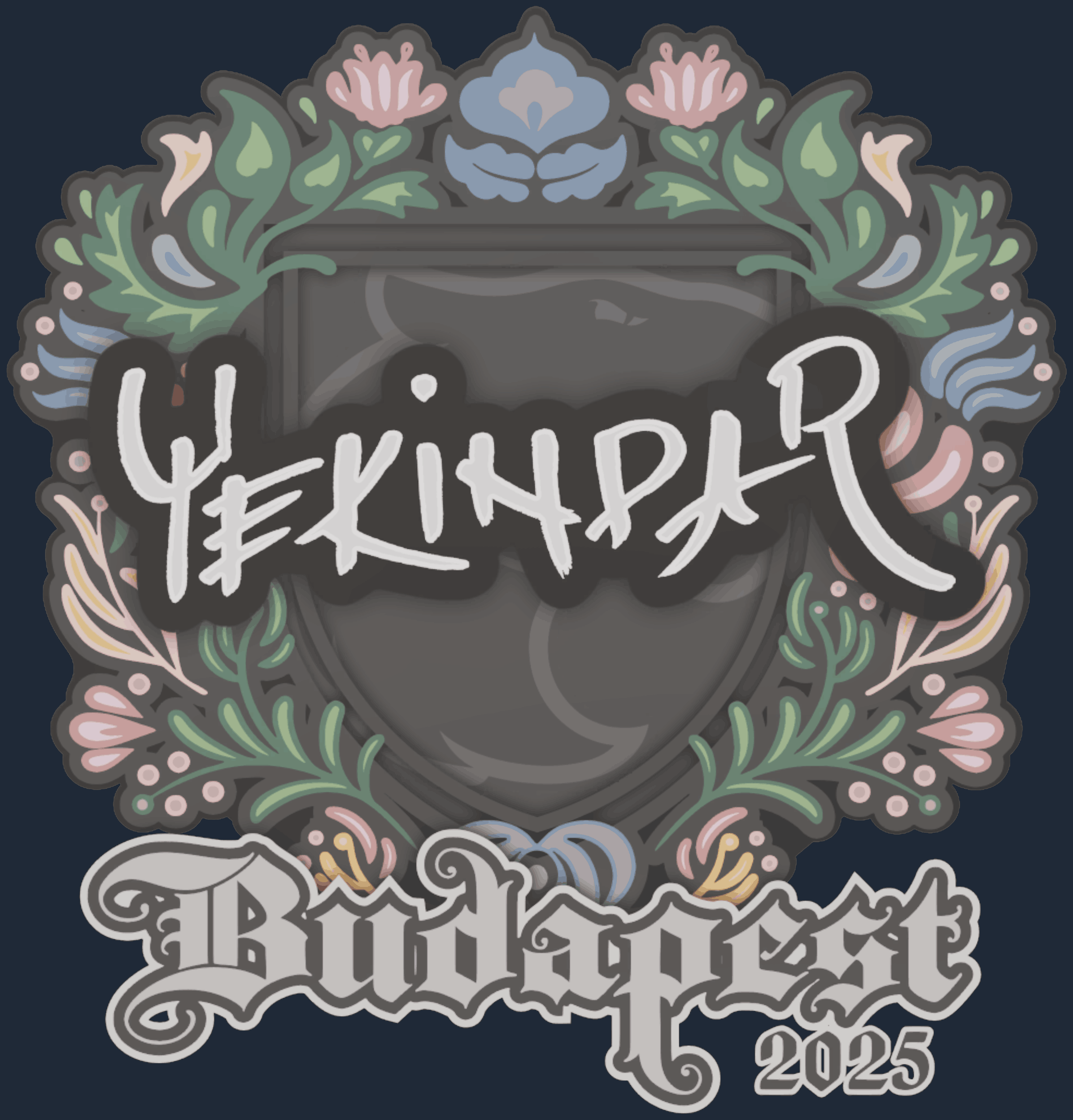 Sticker | YEKINDAR | Budapest 2025 Image