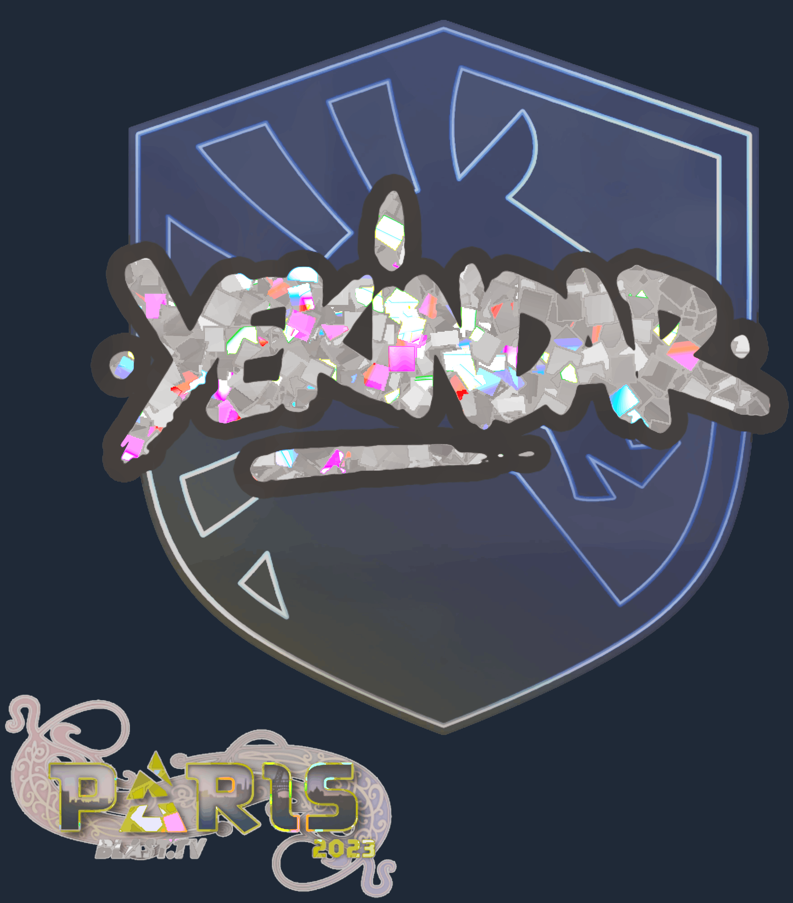 Sticker | YEKINDAR (Glitter) | Paris 2023 Image