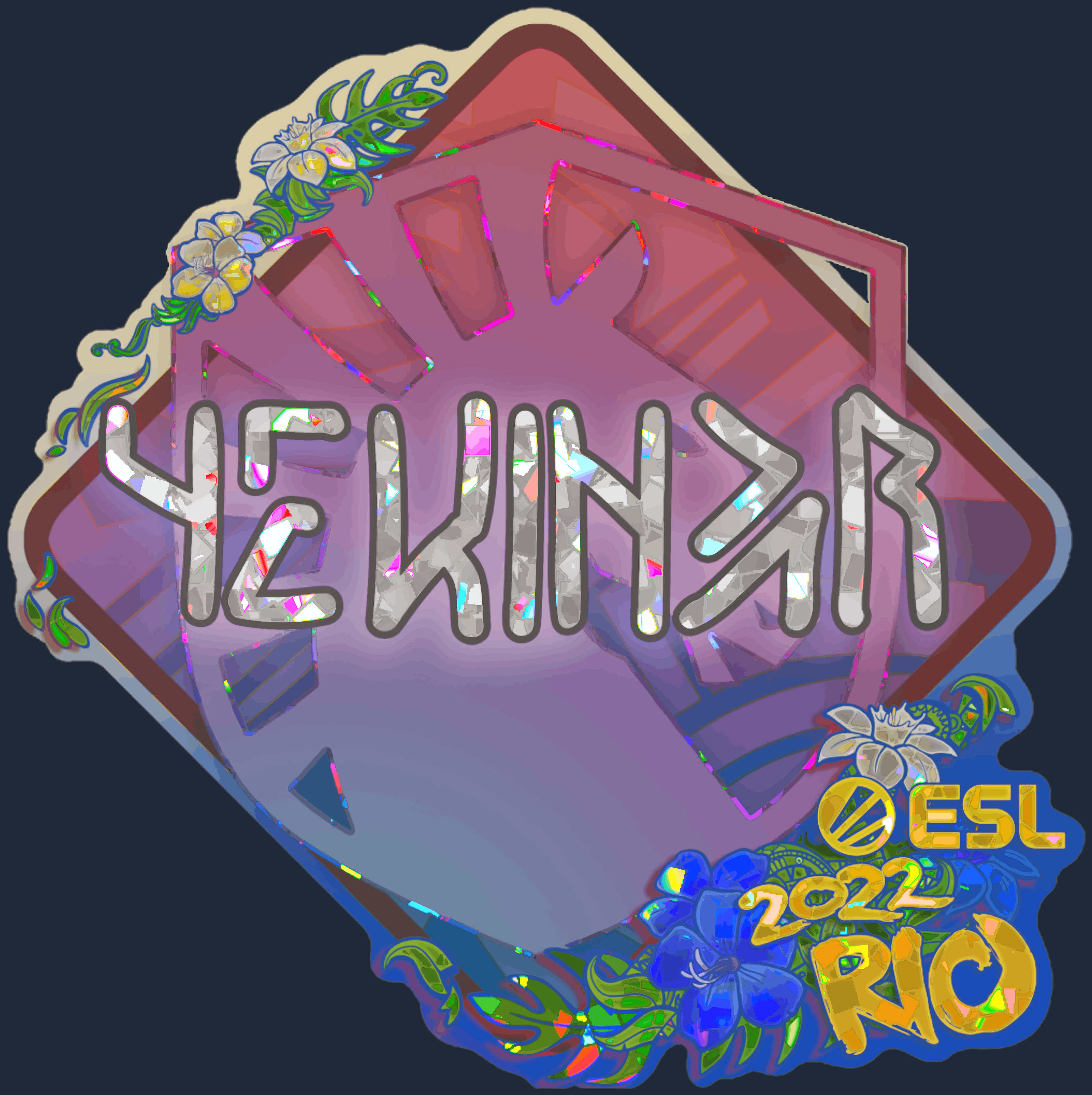 Sticker | YEKINDAR (Glitter) | Rio 2022 Image