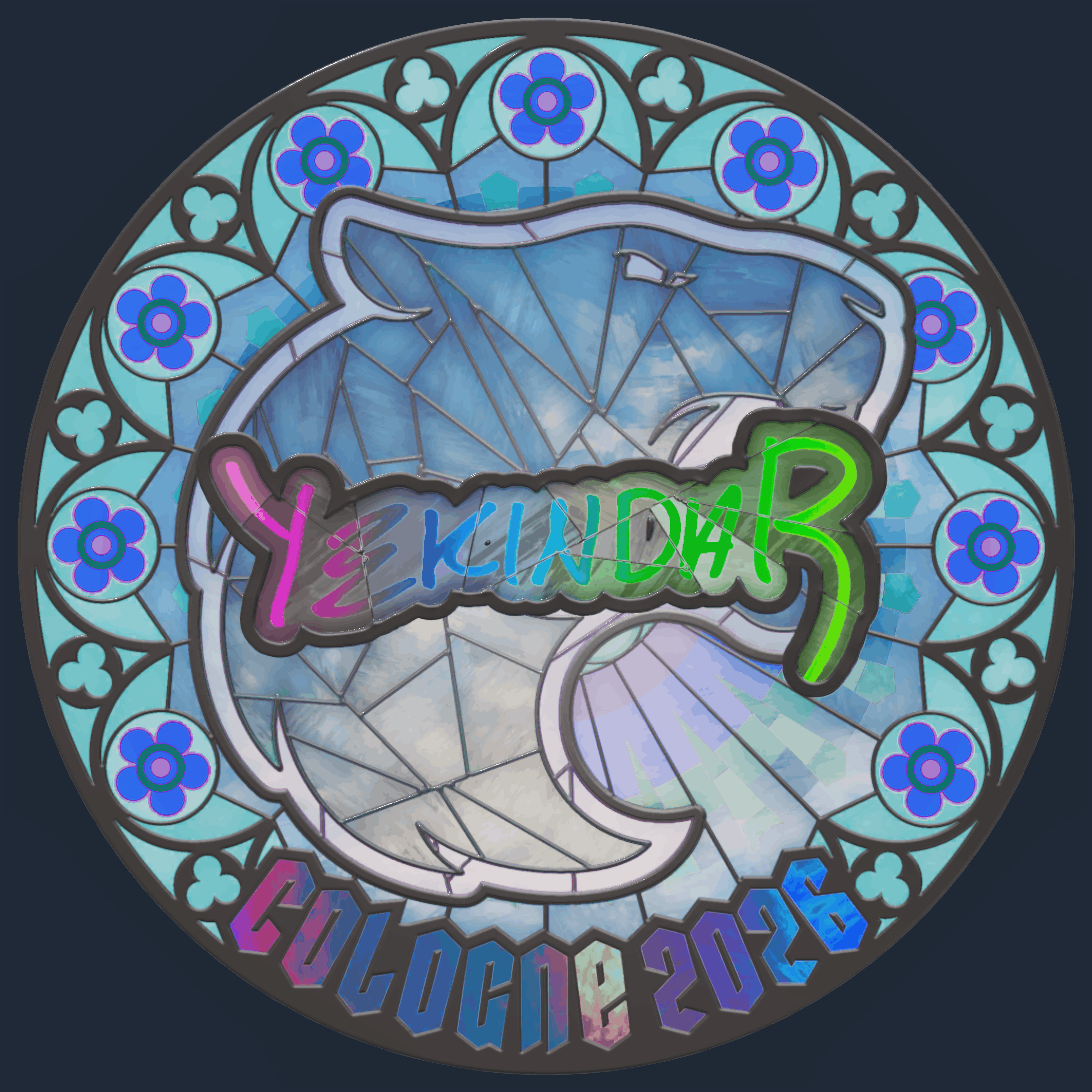 Sticker | YEKINDAR (Holo) | Cologne 2026 Image
