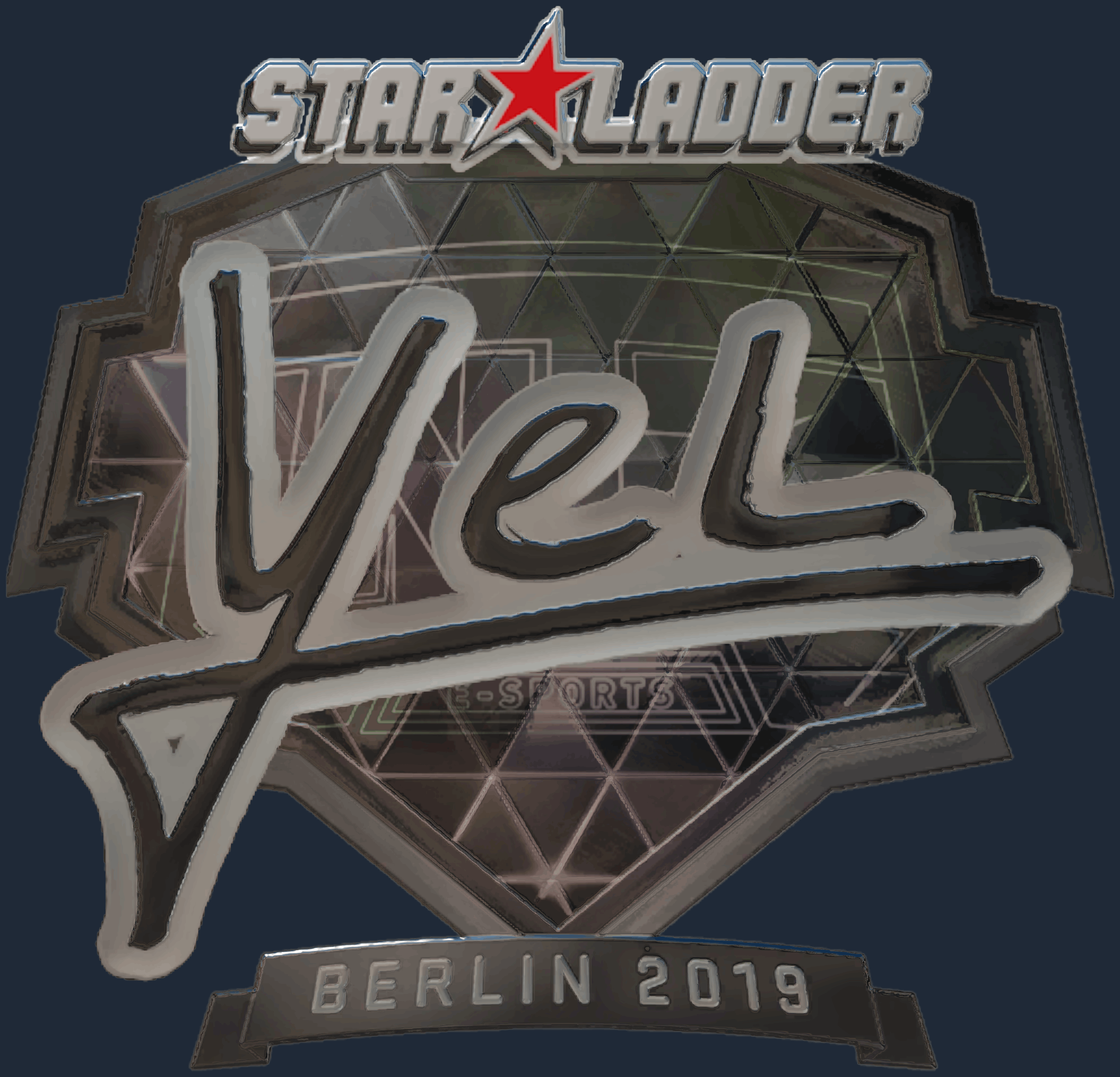 Sticker | yel (Foil) | Berlin 2019 Screenshot