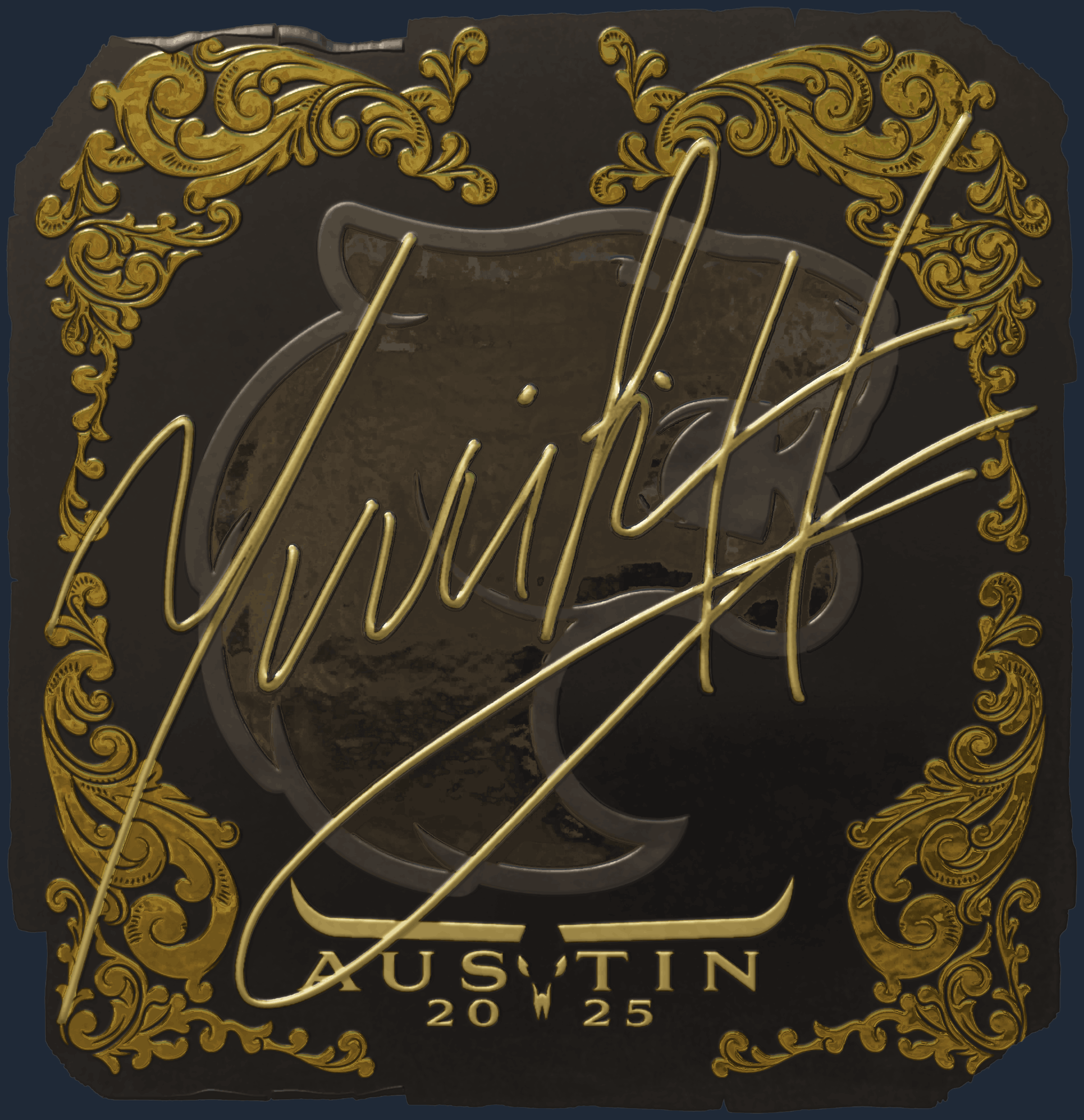 Sticker | yuurih (Gold) | Austin 2025 Image