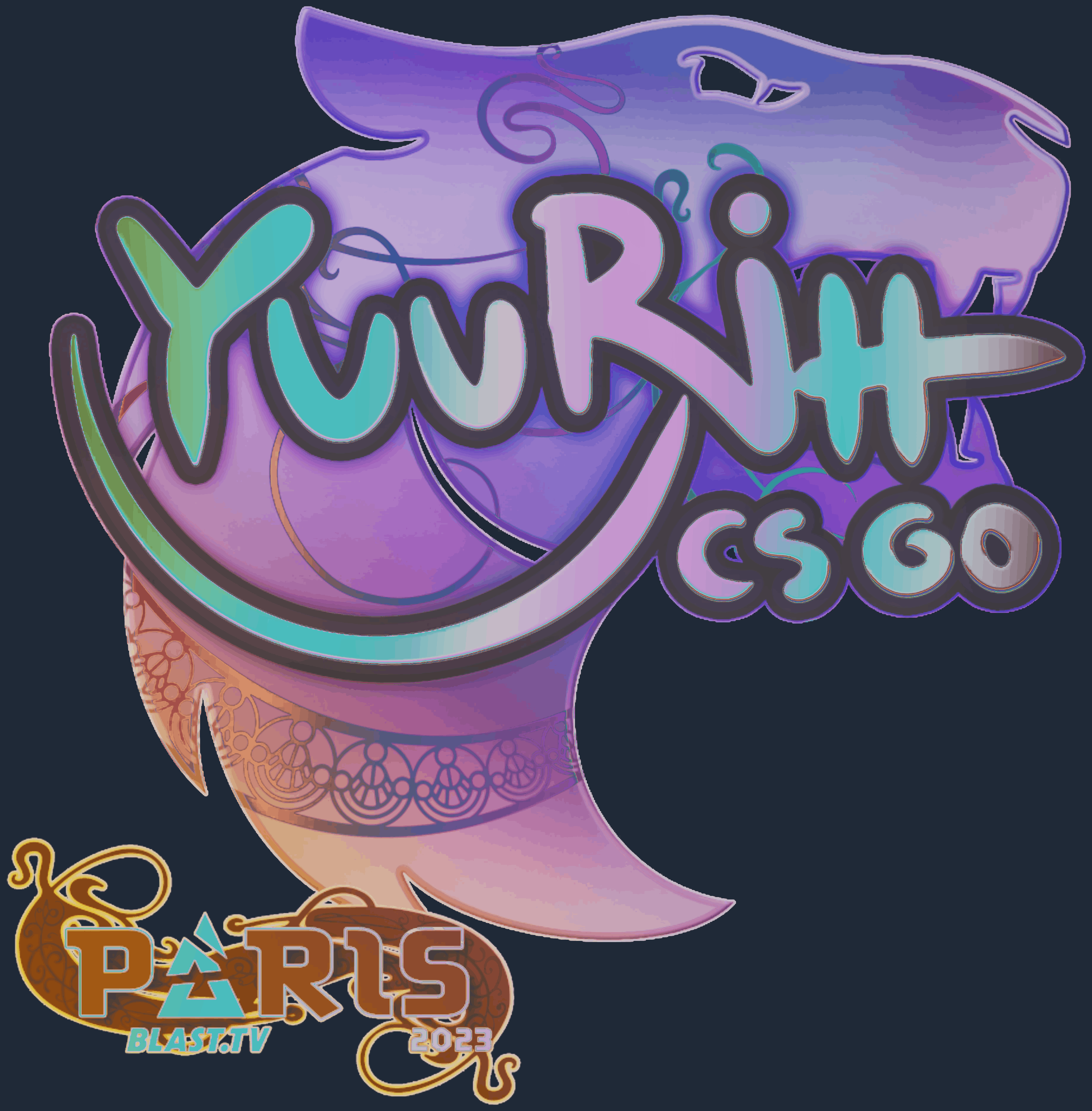 Sticker | yuurih (Holo) | Paris 2023 Image
