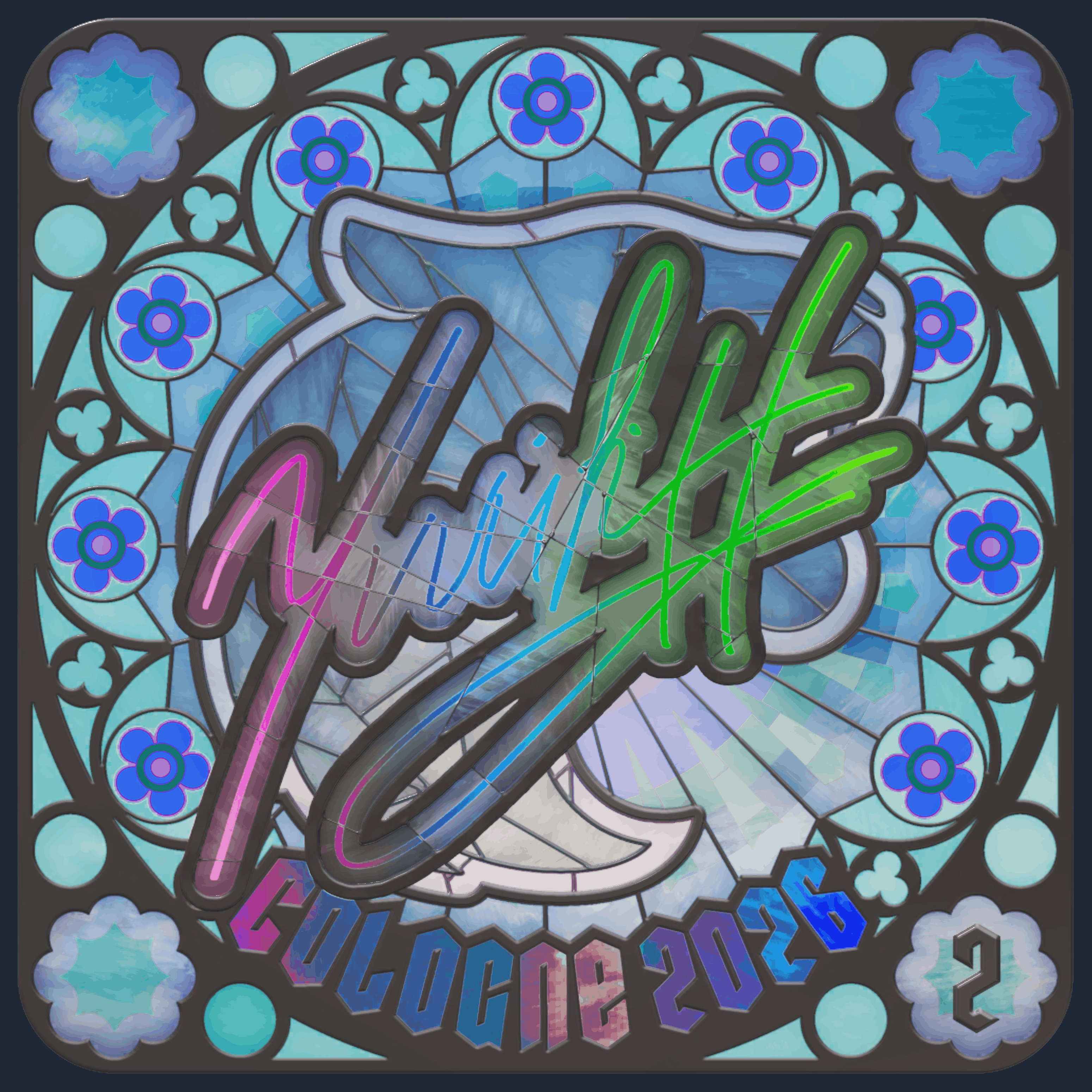 Sticker | yuurih (Holo, Ranked) | Cologne 2026 Image