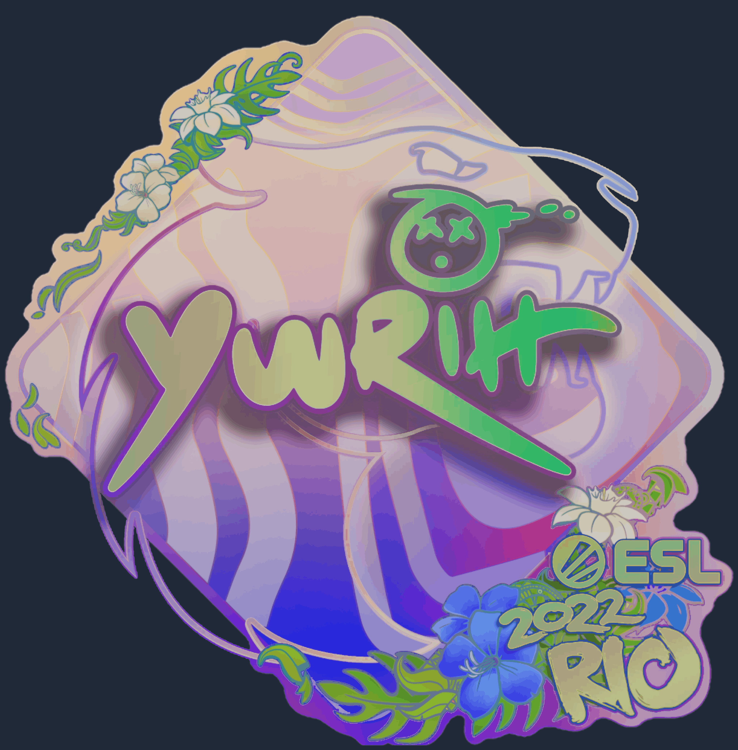 Sticker | yuurih (Holo) | Rio 2022 Image