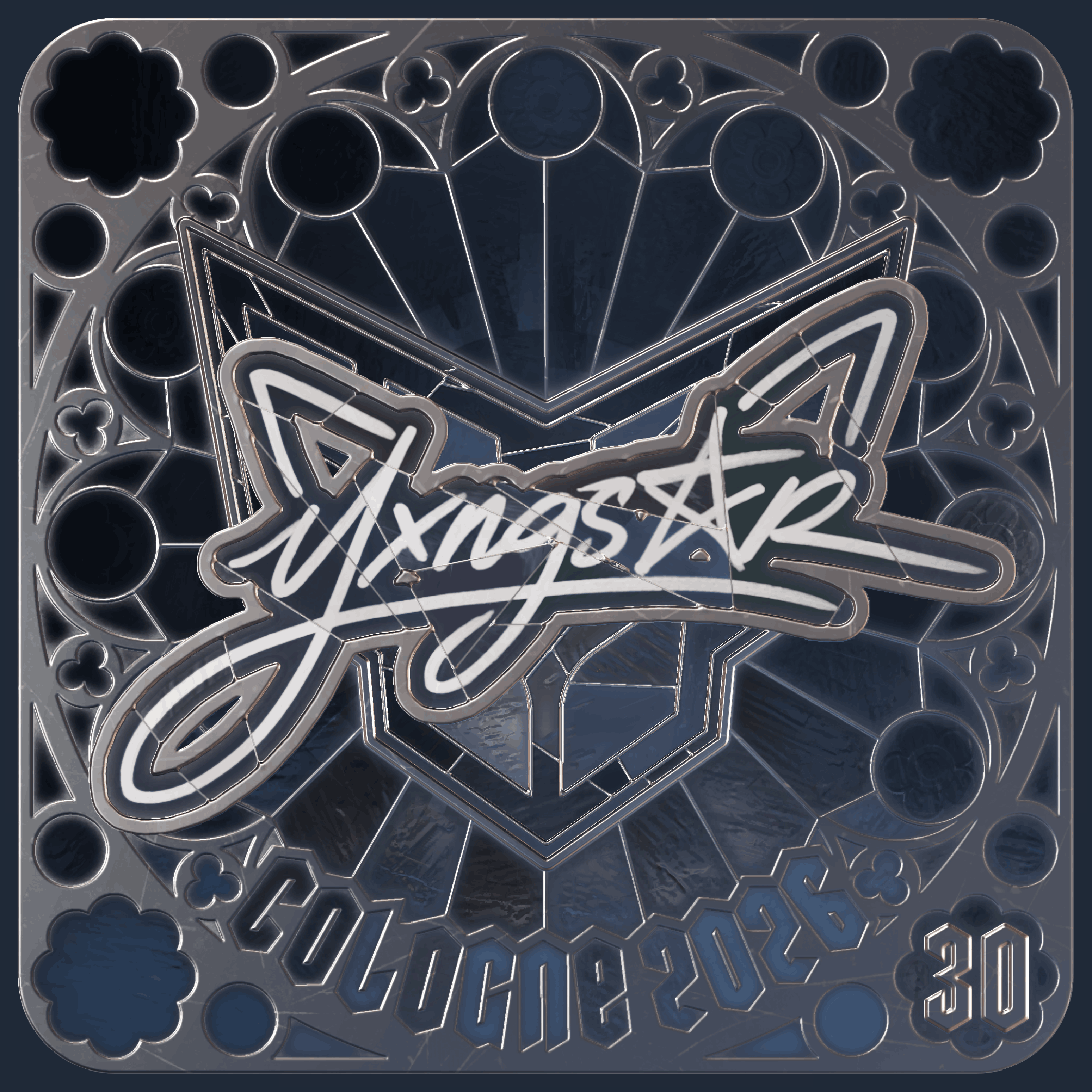 Sticker | yxngstxr (Foil, Ranked) | Cologne 2026 Image