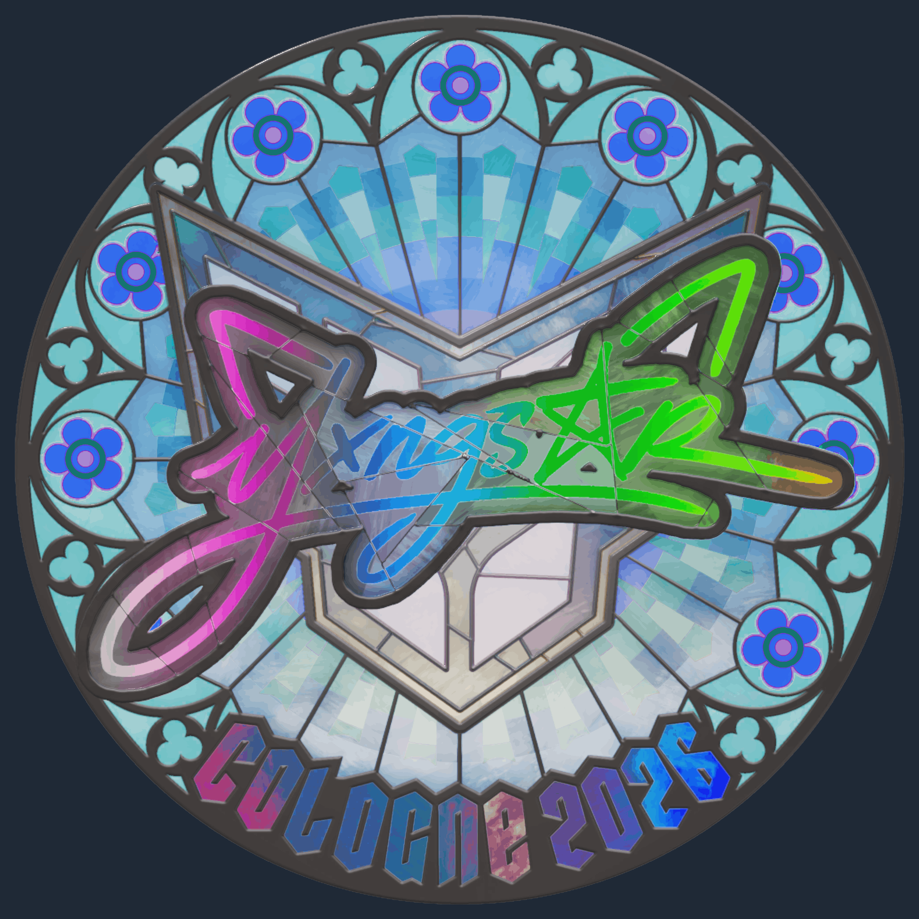 Sticker | yxngstxr (Holo) | Cologne 2026 Image
