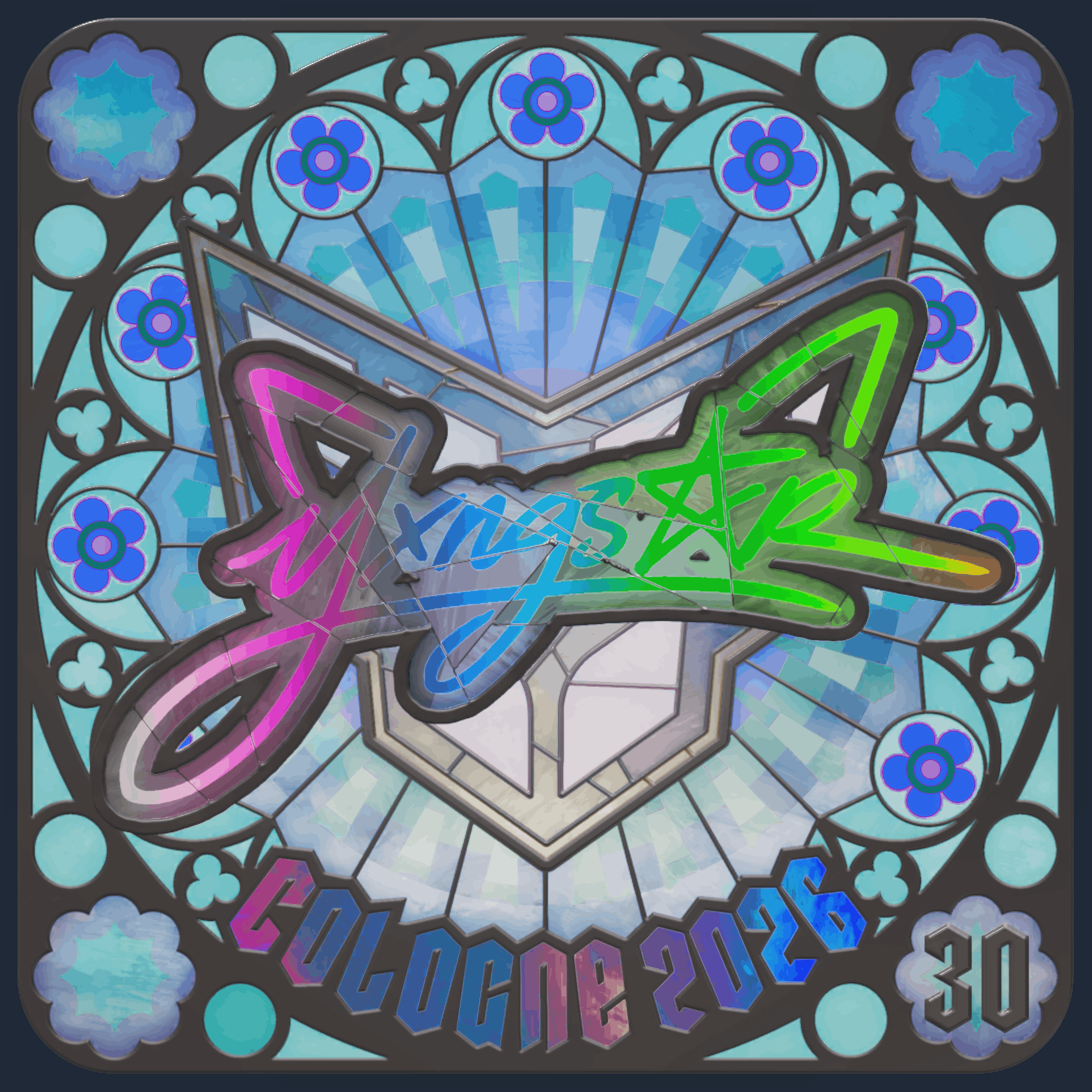 Sticker | yxngstxr (Holo, Ranked) | Cologne 2026 Image