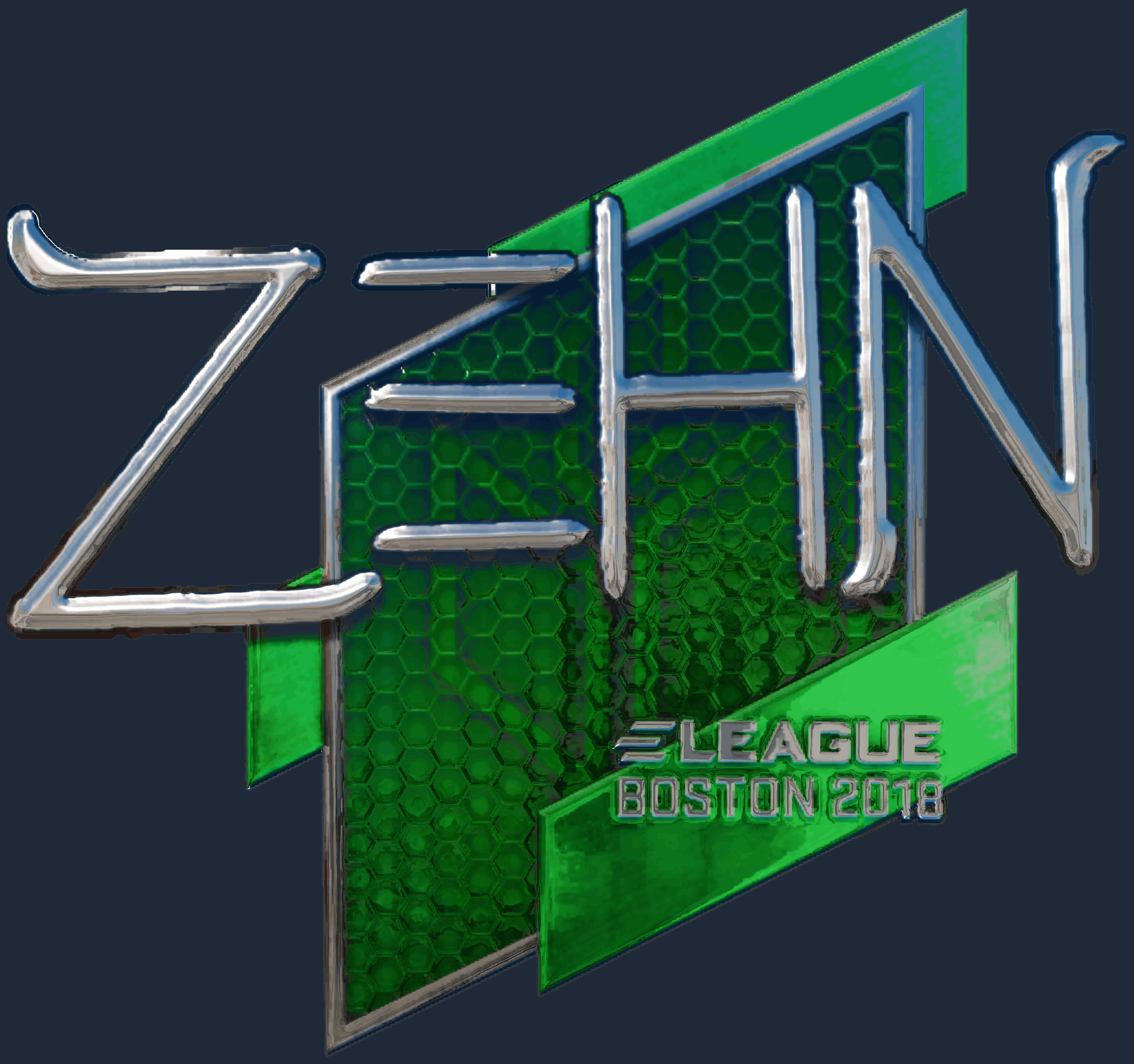 Sticker | zehN (Foil) | Boston 2018 Image