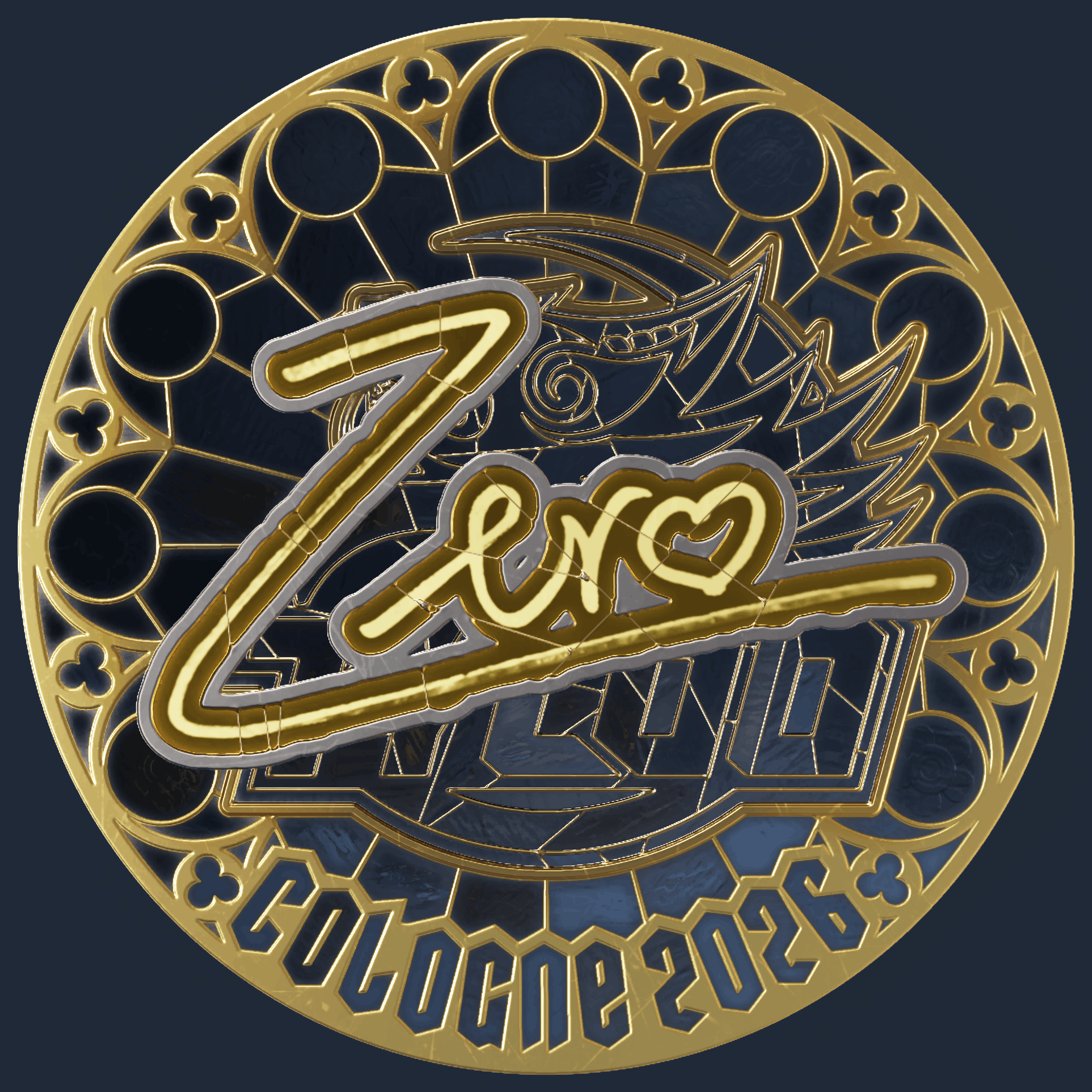Sticker | Zero (Gold)  | Cologne 2026 Image