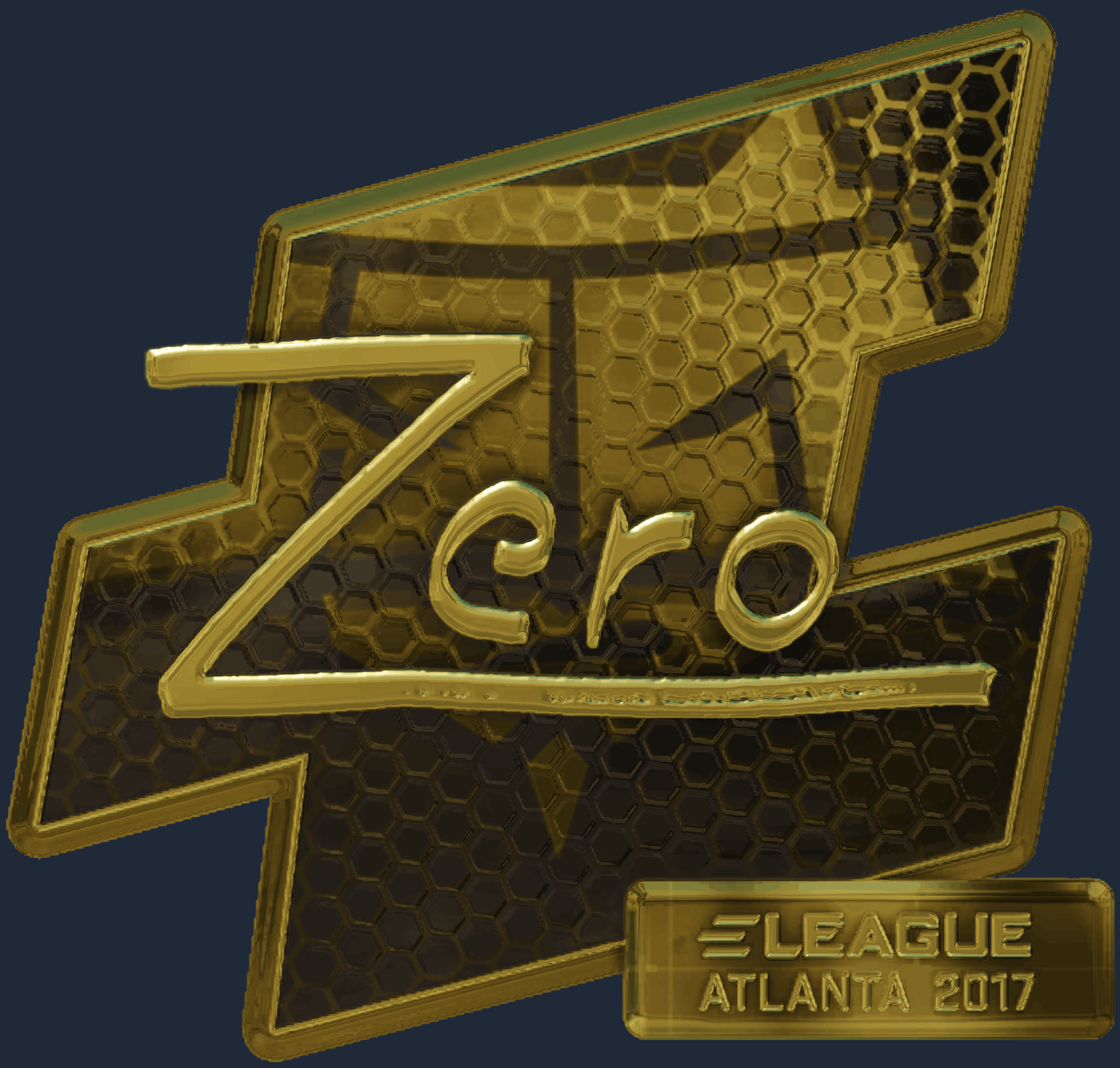 Sticker | Zero (Gold) | Atlanta 2017 Image