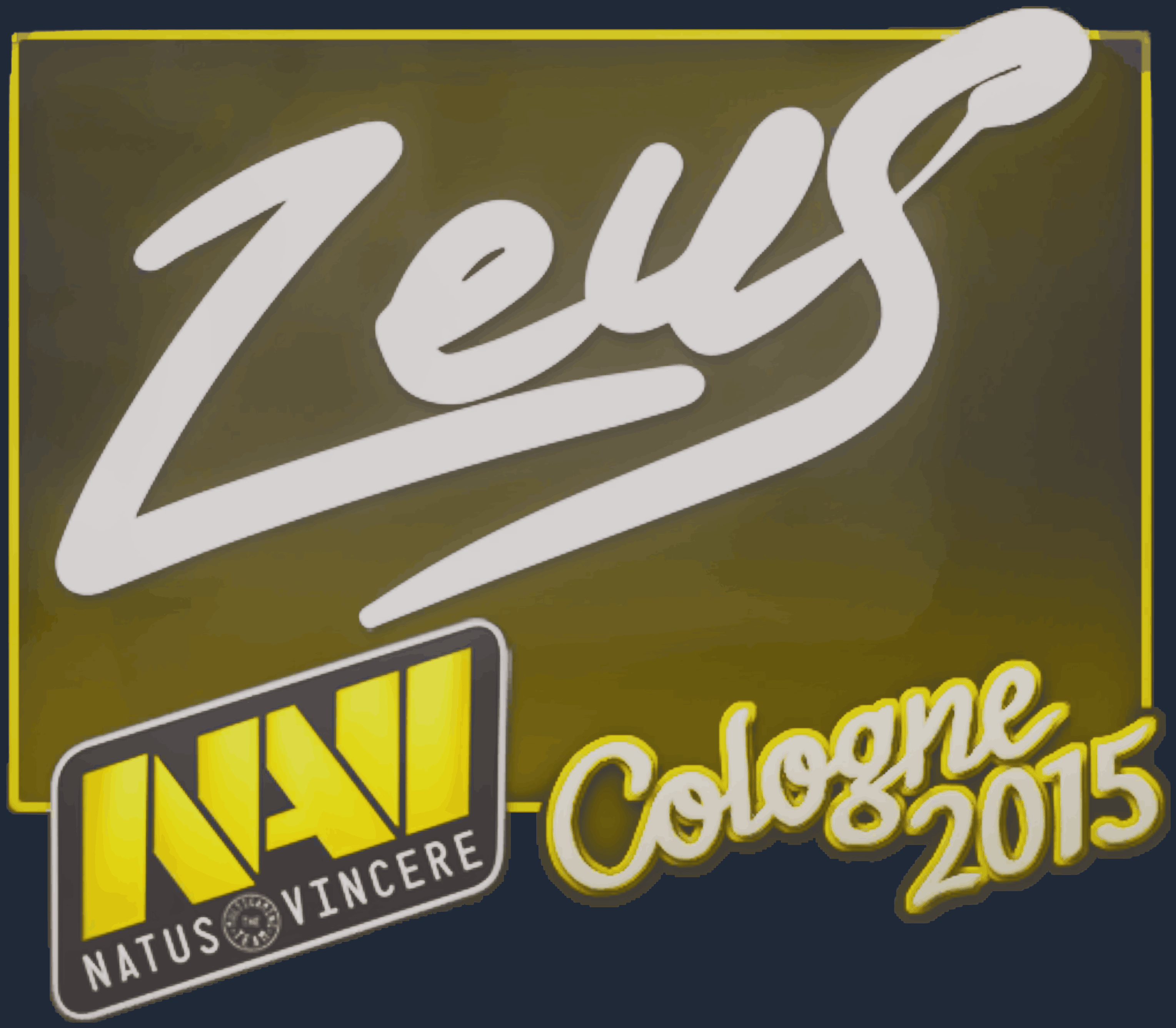 Sticker | Zeus | Cologne 2015 Image